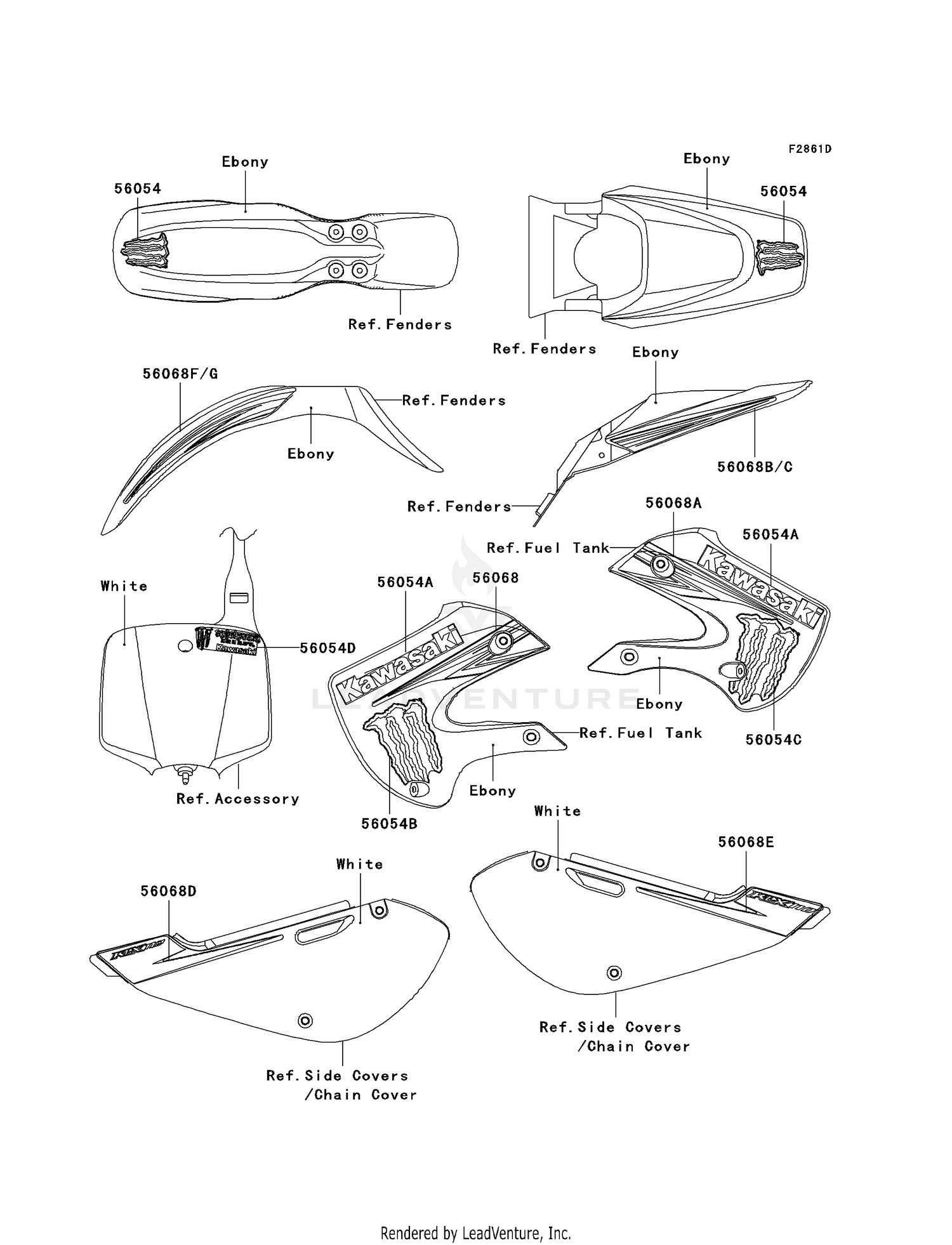 DECALS (EBONY)(A9FA)