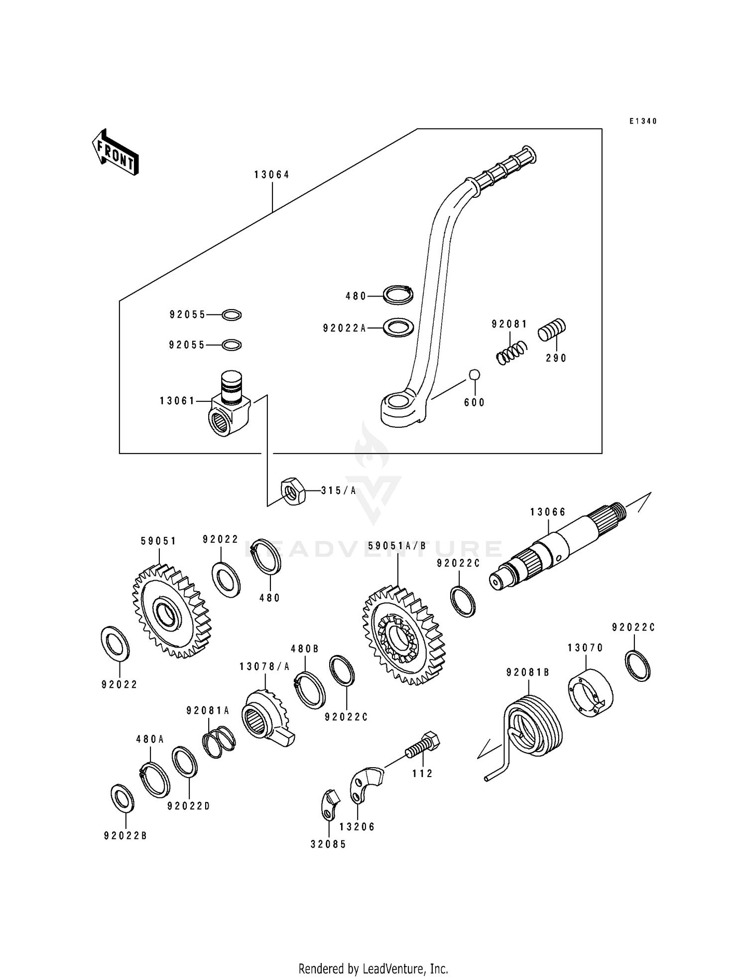 KICKSTARTER MECHANISM