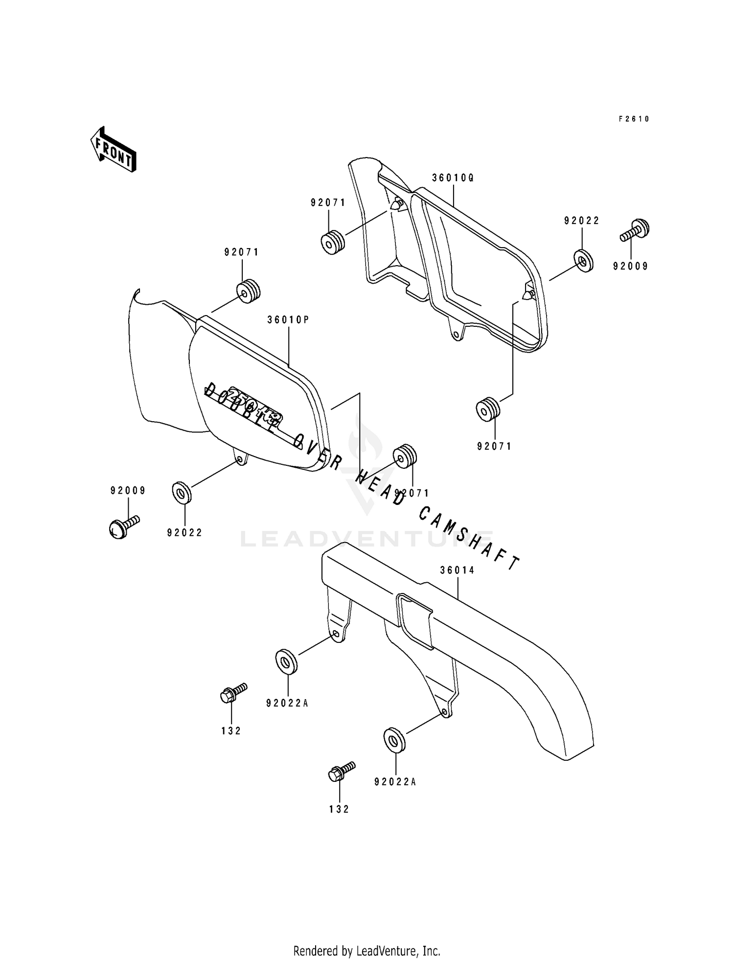 SIDE COVERS/CHAIN COVER