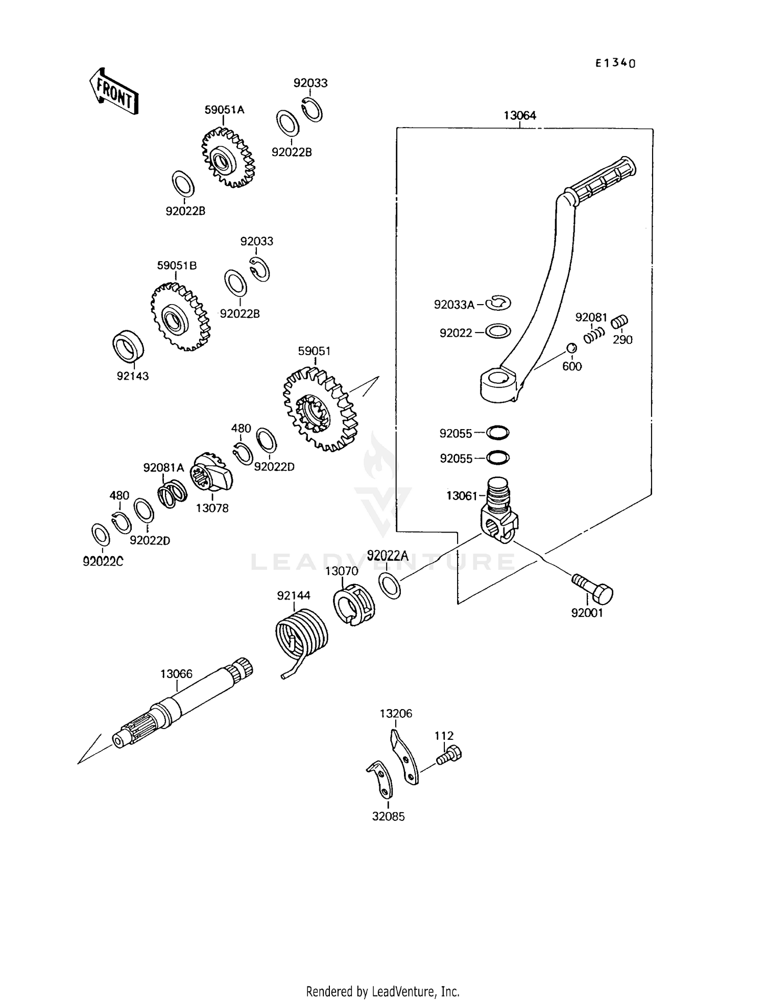 KICKSTARTER MECHANISM