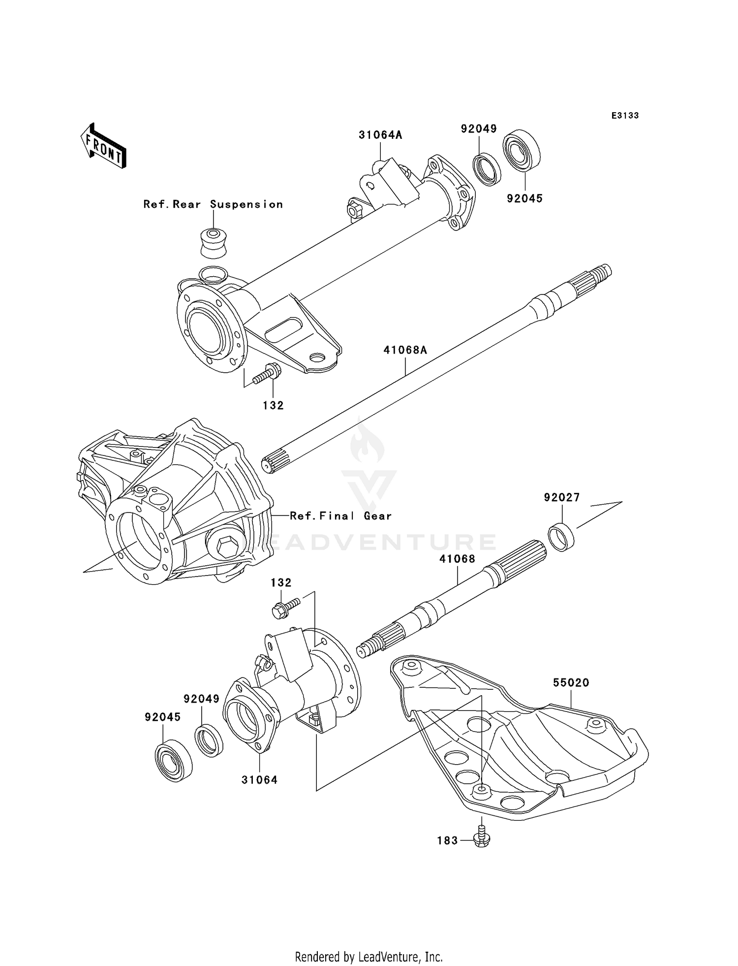 REAR AXLE