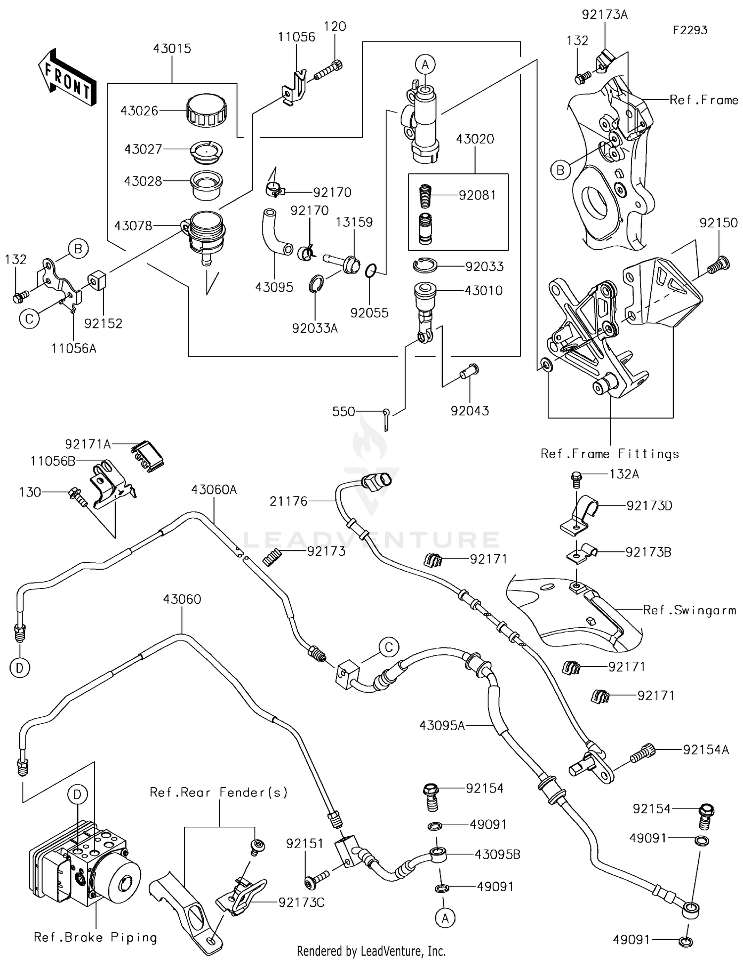 Rear Master Cylinder