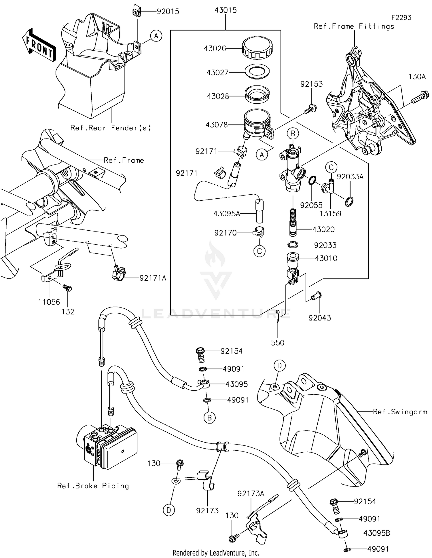 Rear Master Cylinder