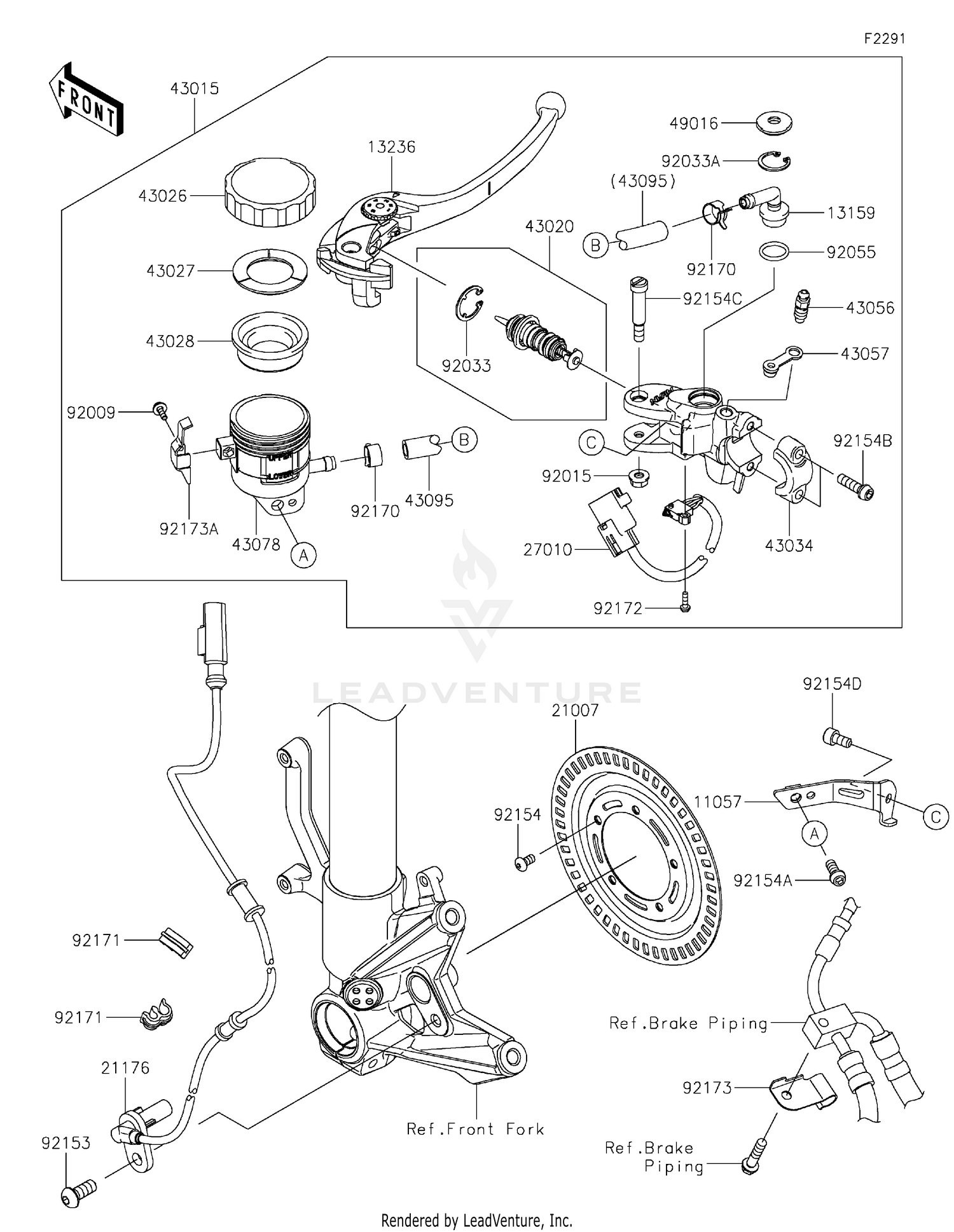 Front Master Cylinder
