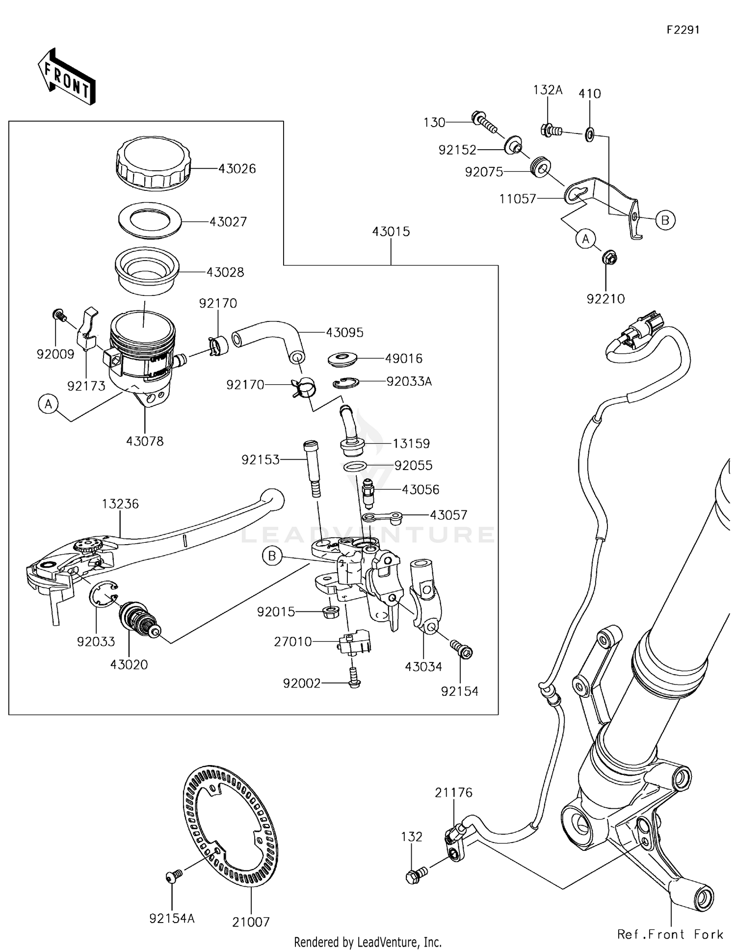 Front Master Cylinder