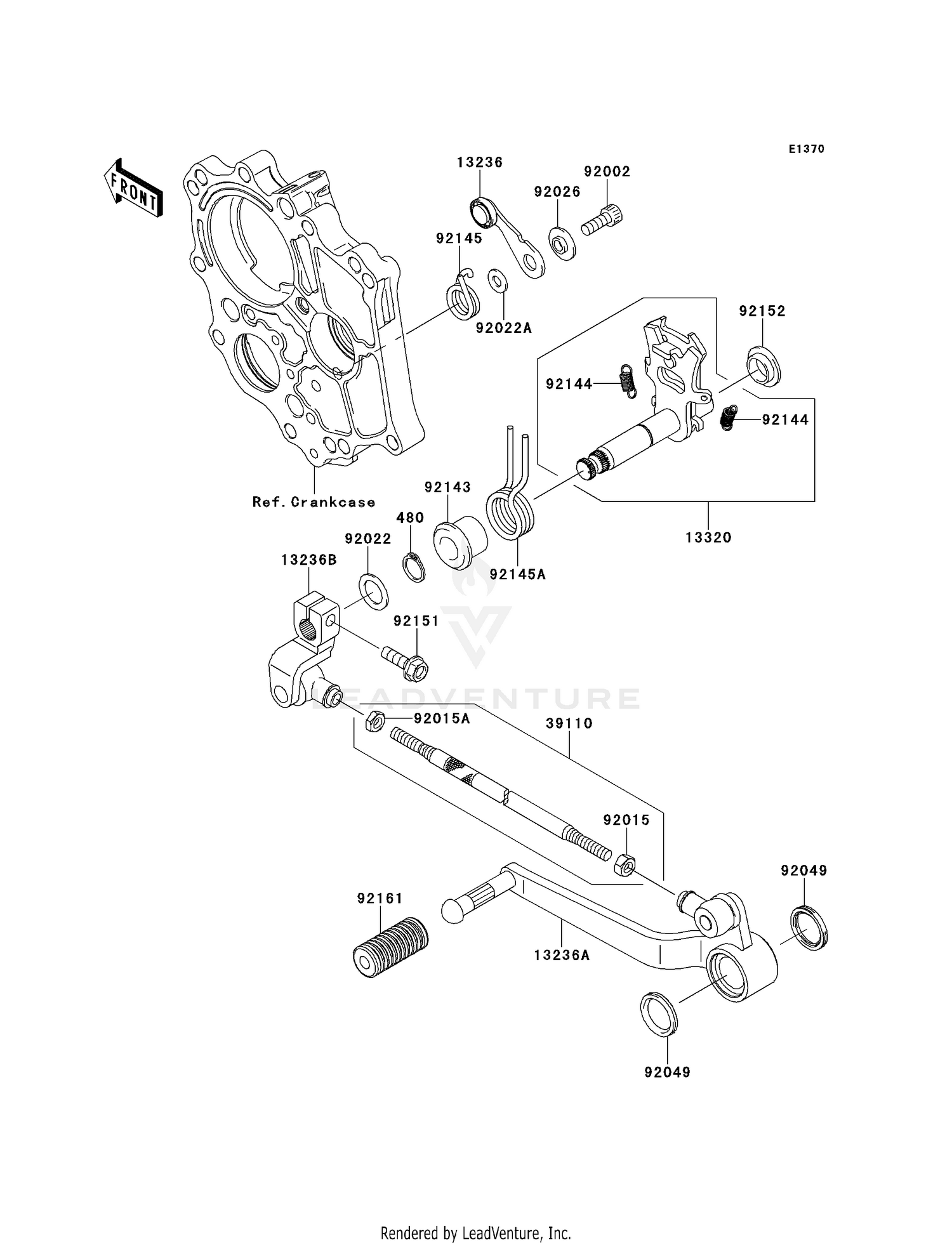 GEAR CHANGE MECHANISM