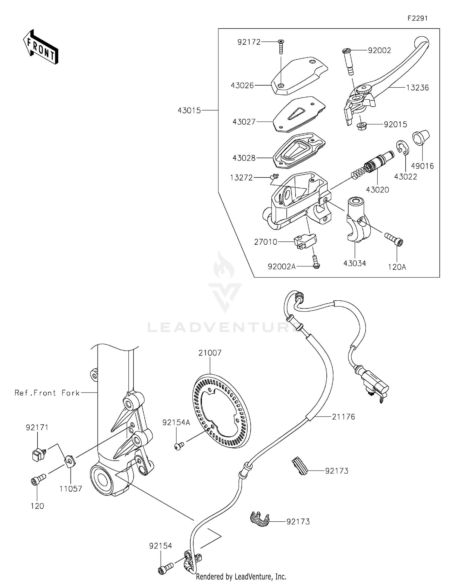 Front Master Cylinder