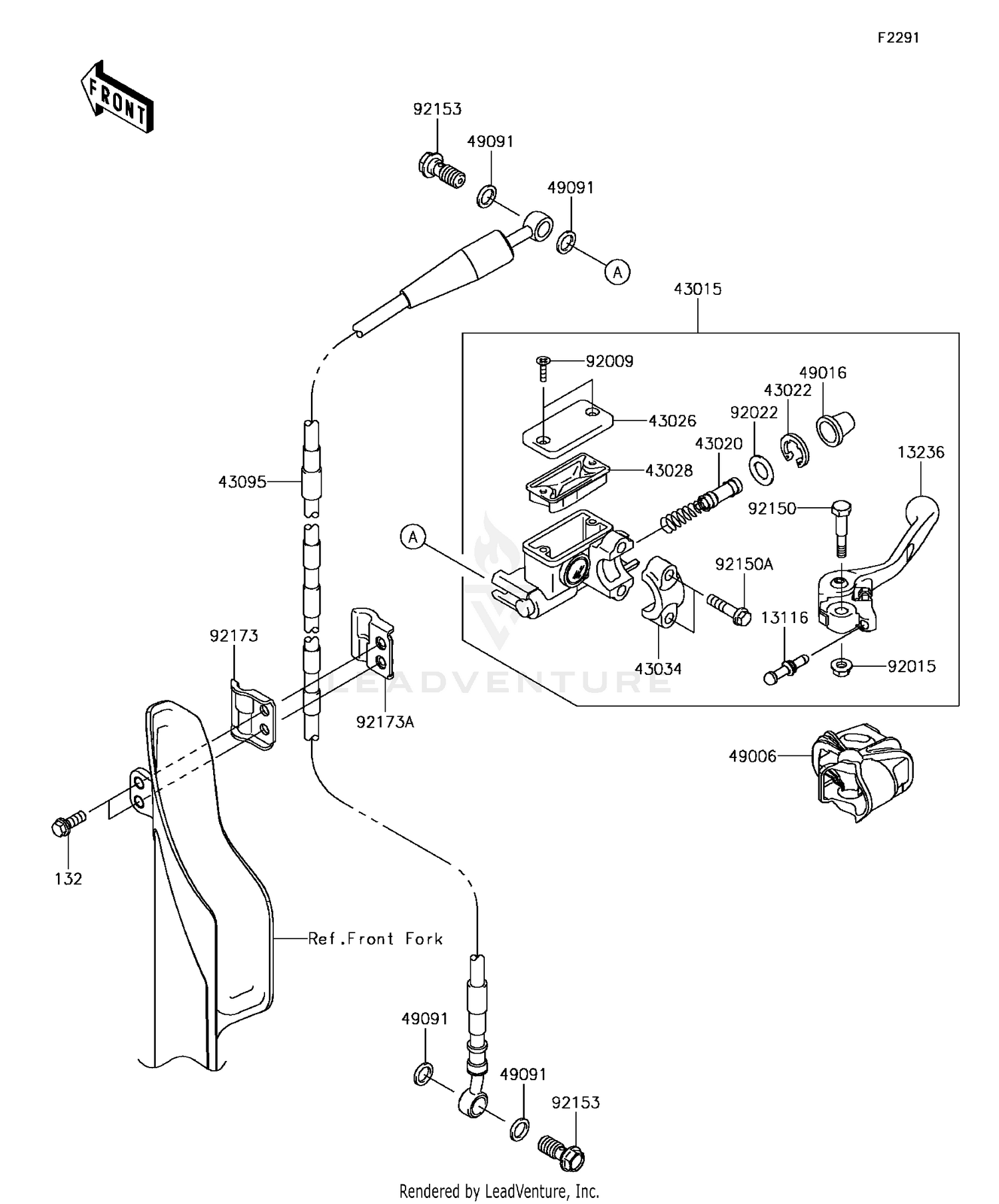 Front Master Cylinder