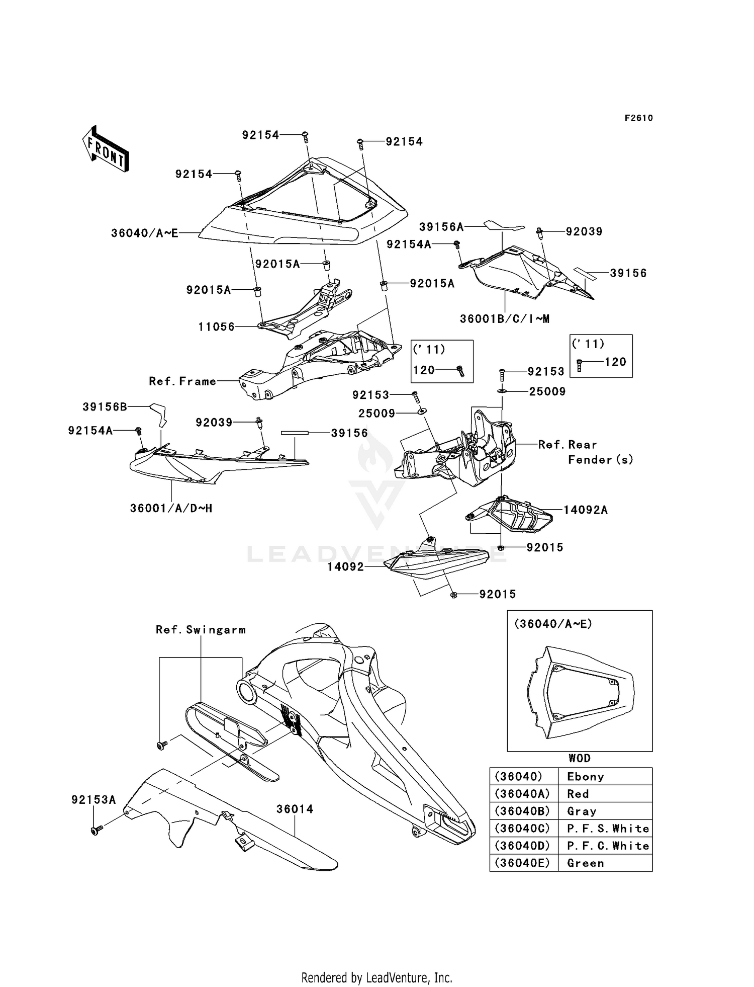 SIDE COVERS/CHAIN COVER