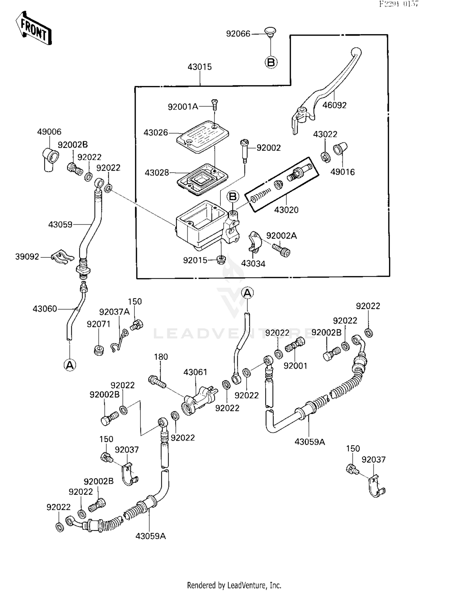 FRONT MASTER CYLINDER