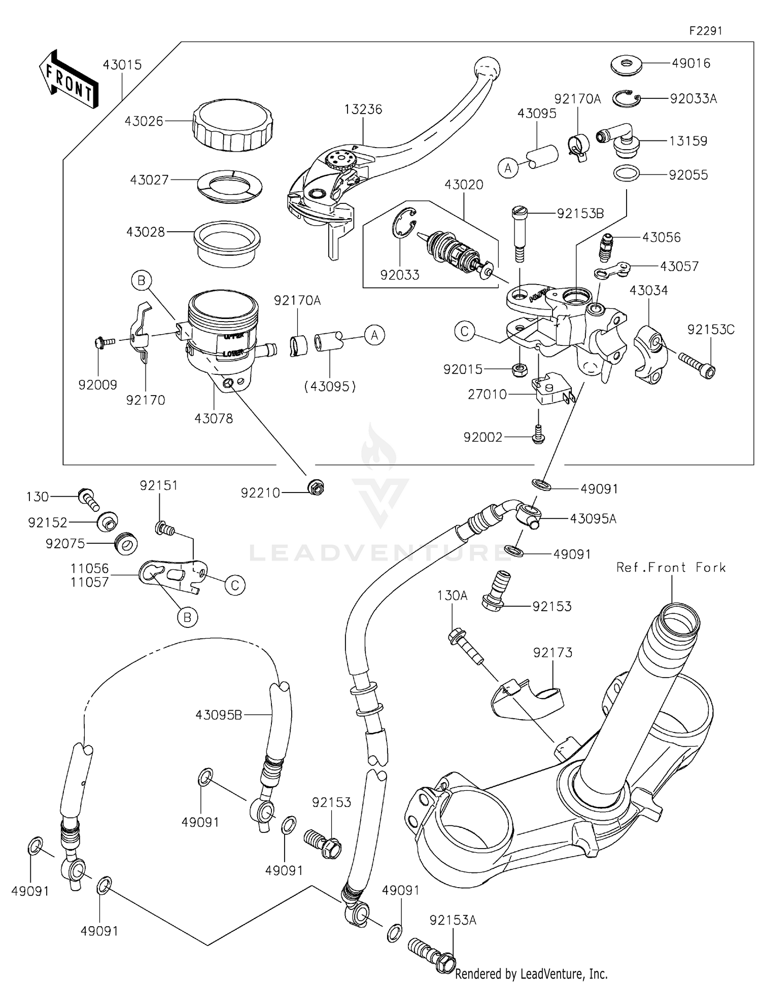 Front Master Cylinder