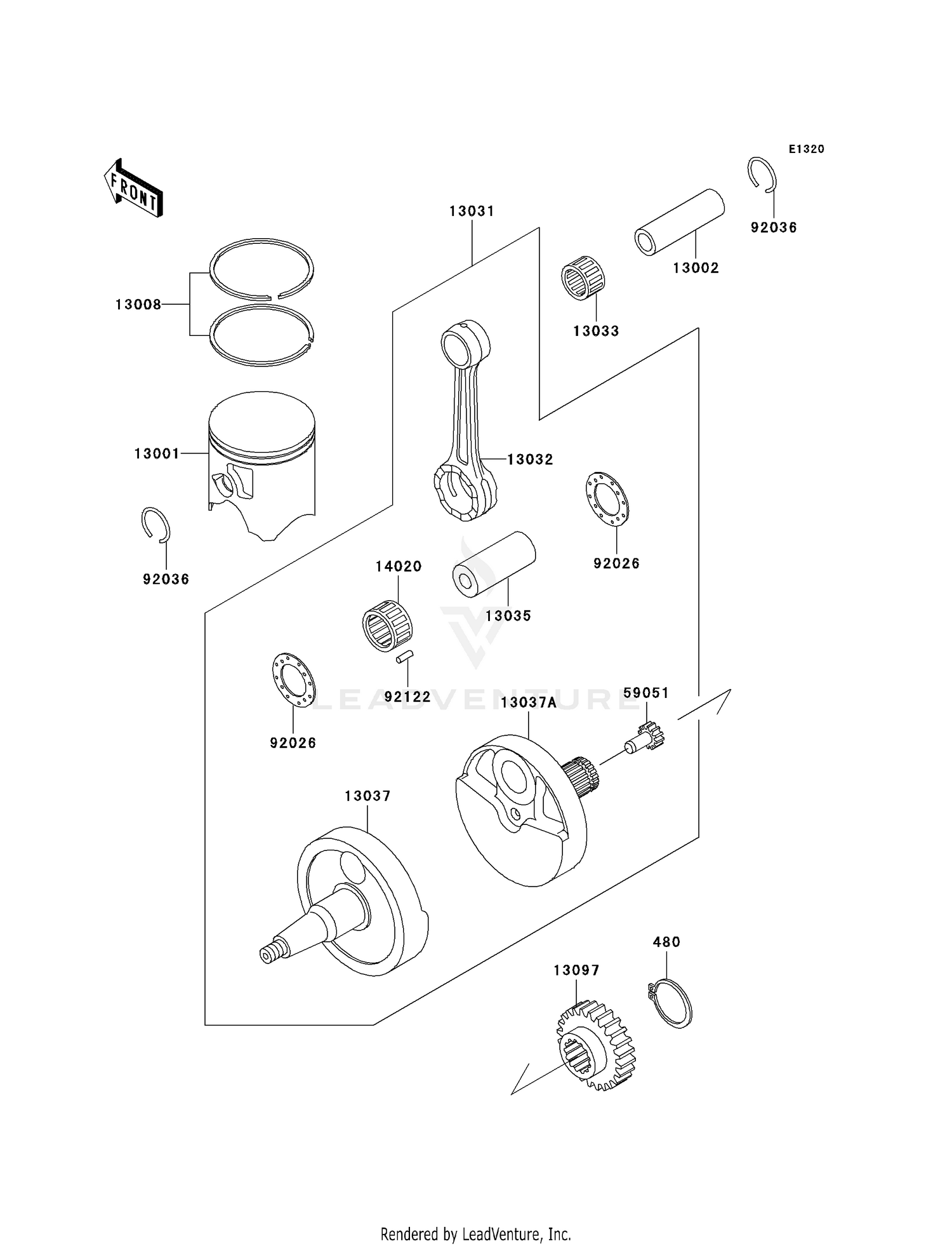 CRANKSHAFT/PISTON(S)