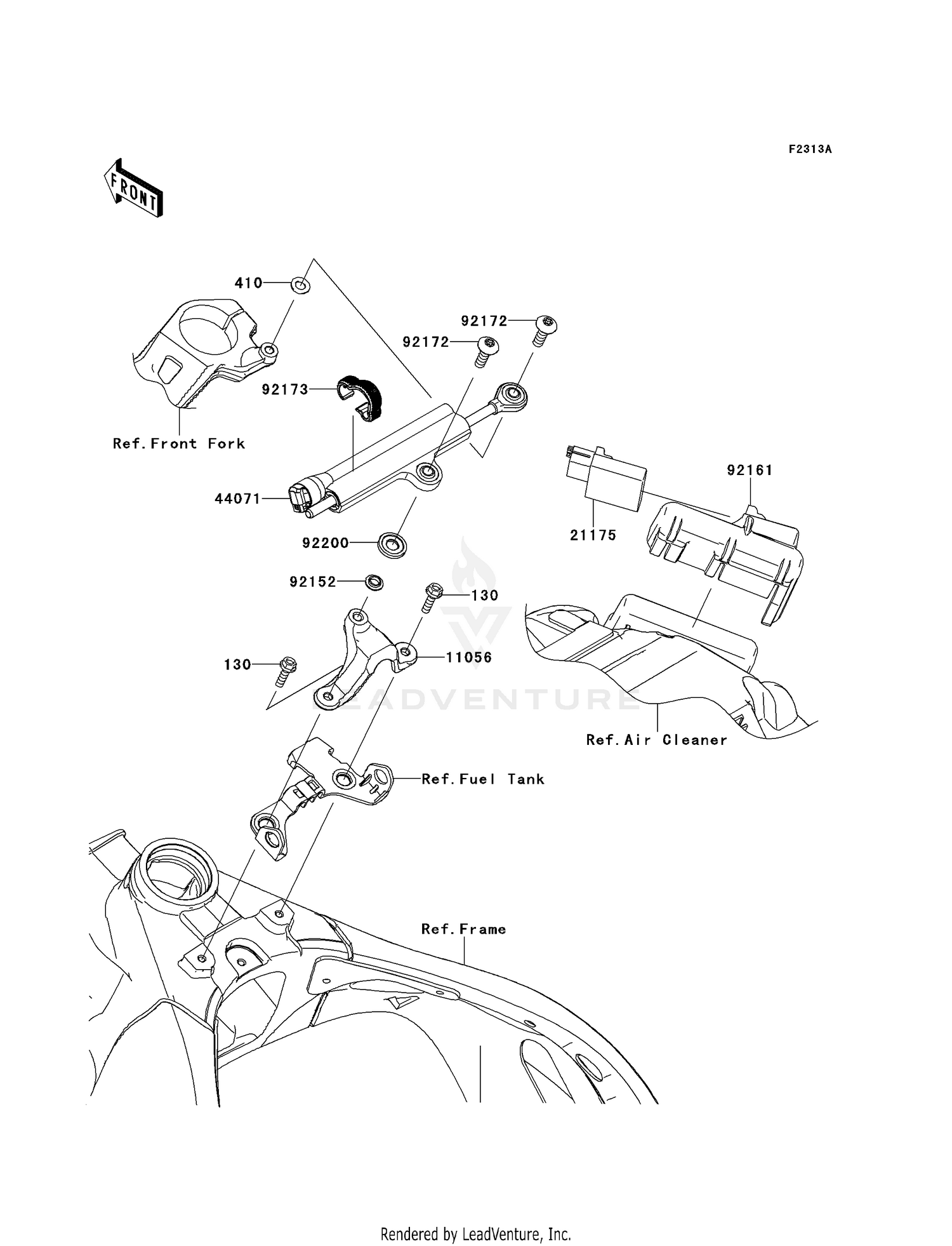 STEERING DAMPER (KDF/KEF)