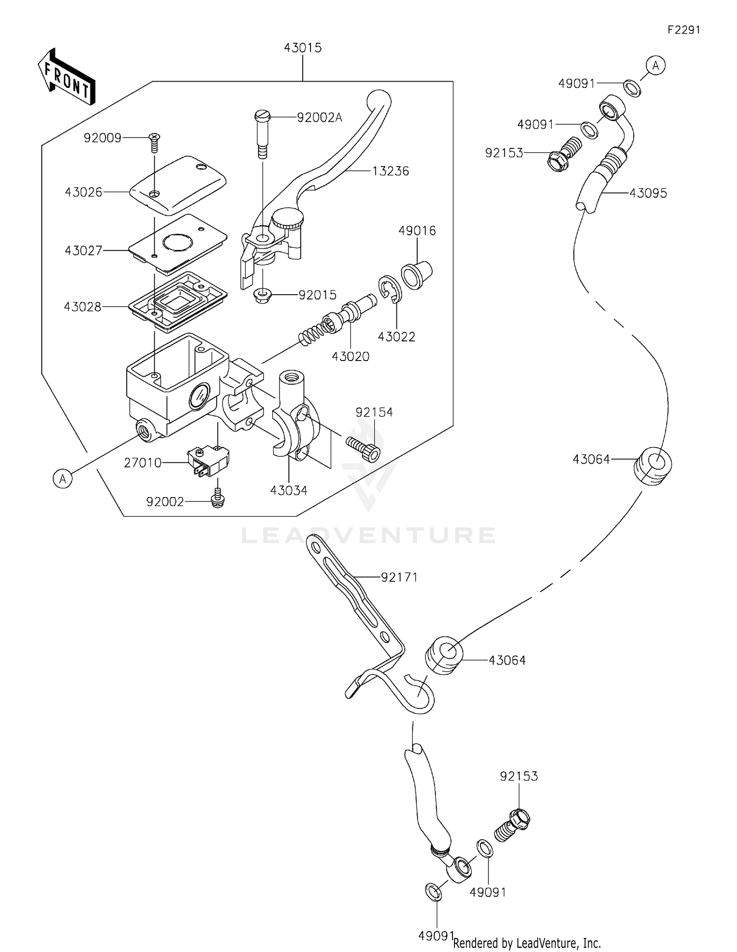Front Master Cylinder