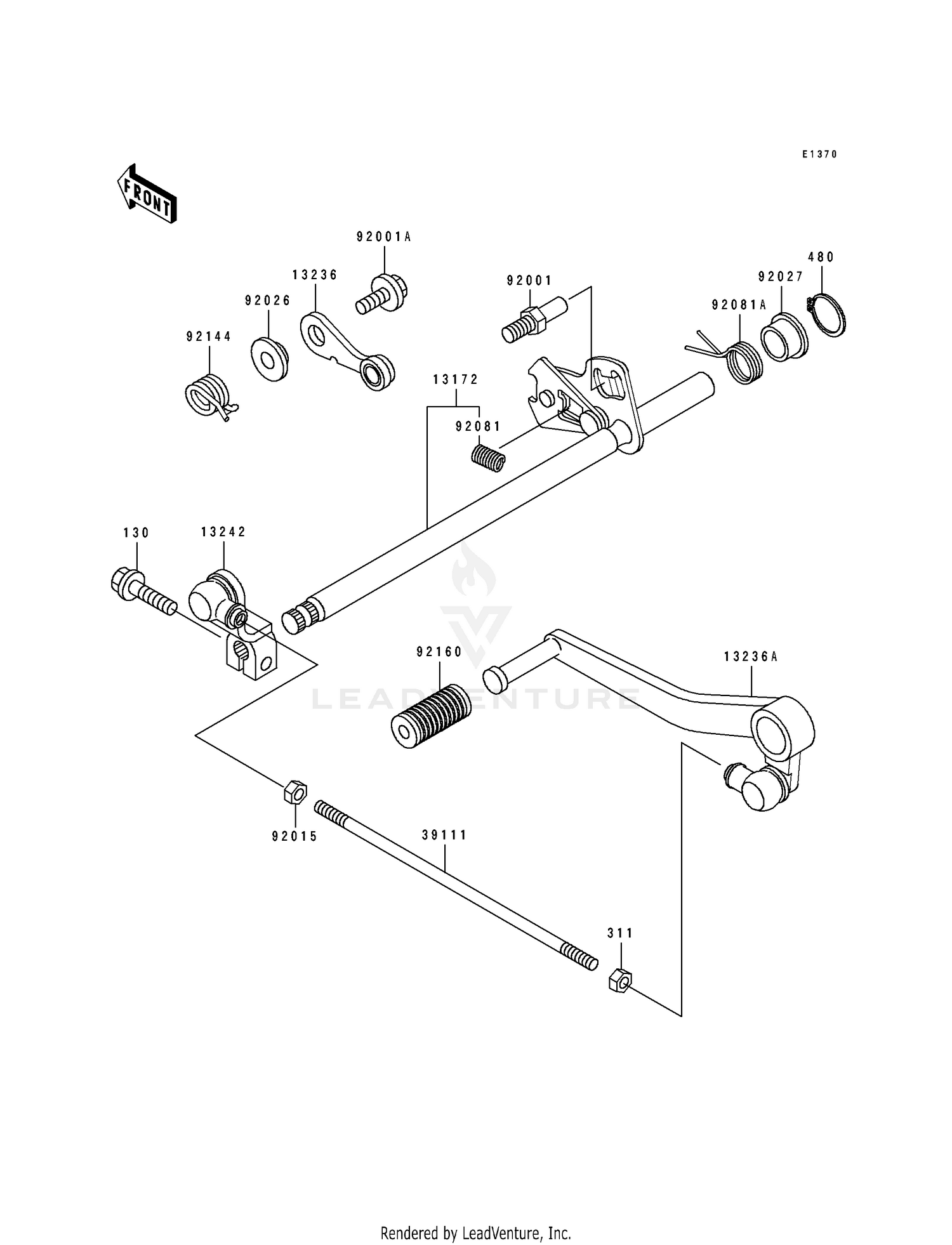 GEAR CHANGE MECHANISM