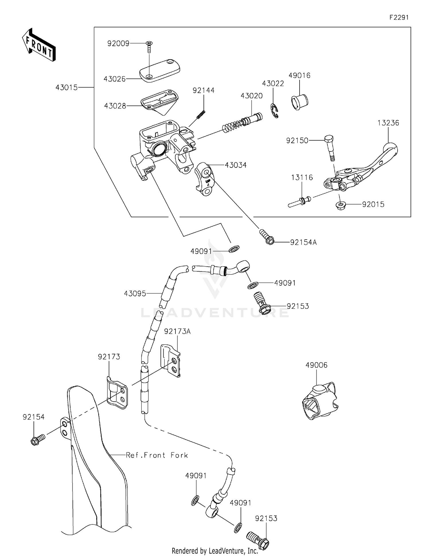 Front Master Cylinder
