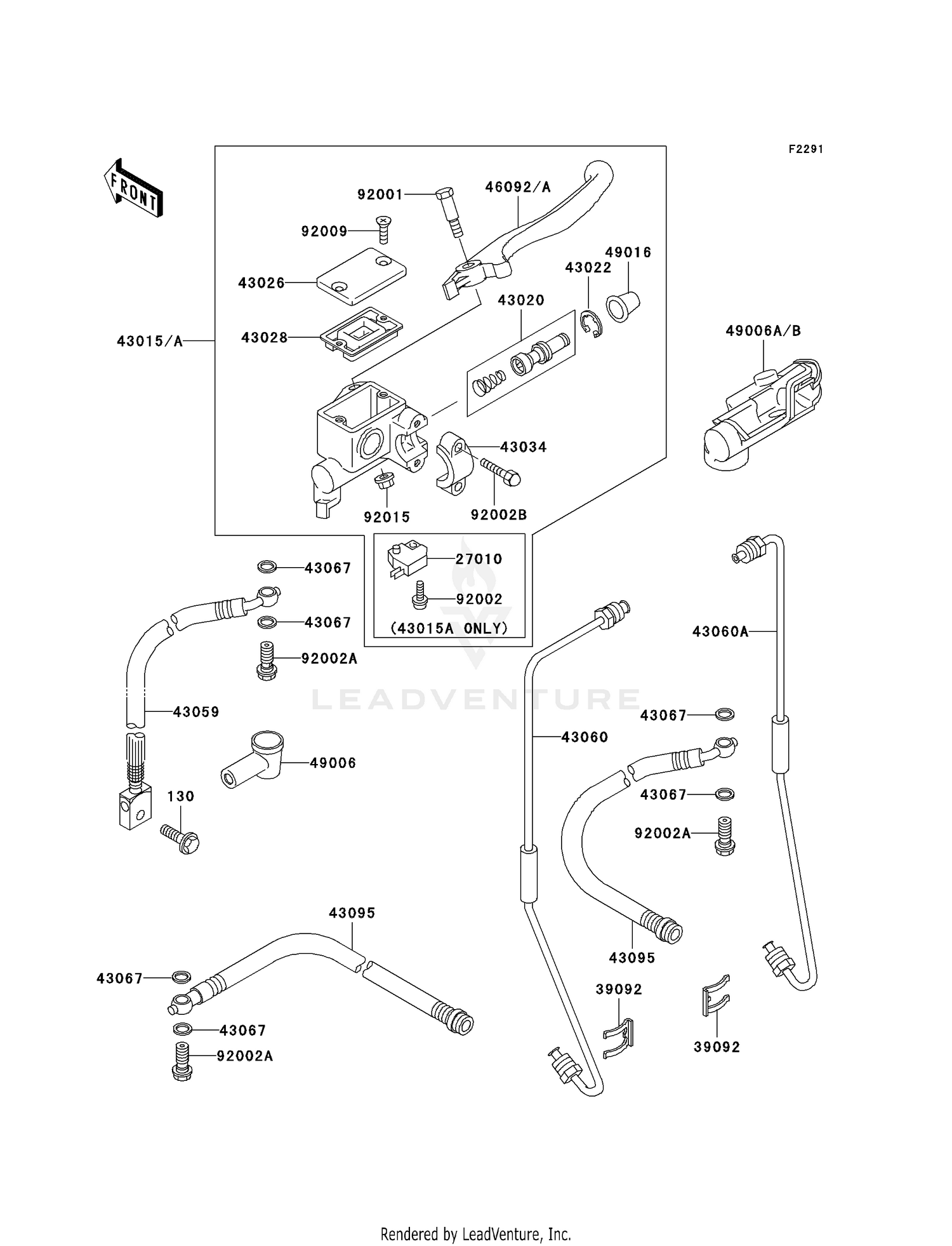 FRONT MASTER CYLINDER
