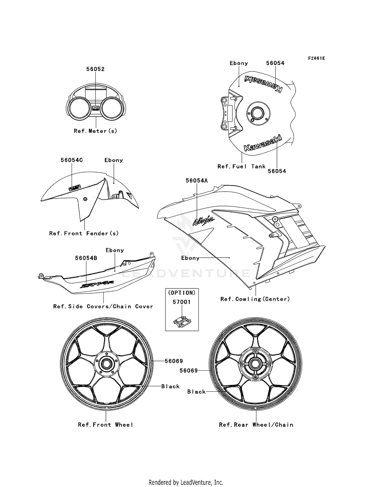 DECALS (EBONY)(FEFA)
