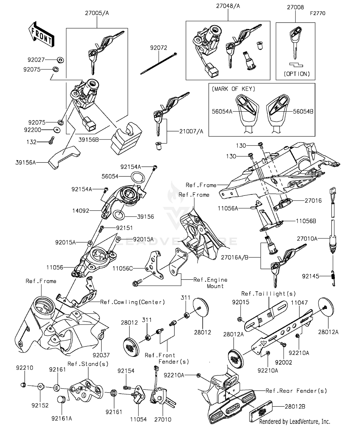 Ignition Switch/Locks/Reflectors