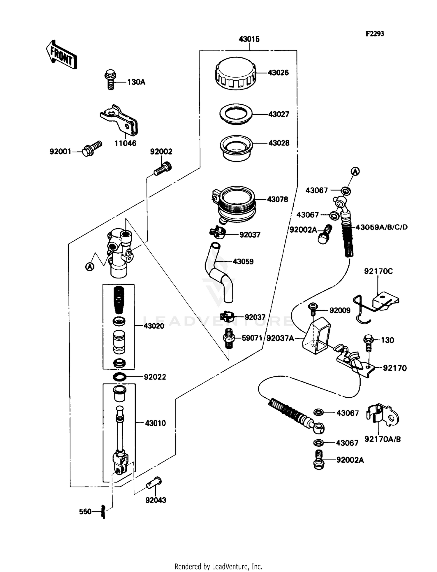 REAR MASTER CYLINDER
