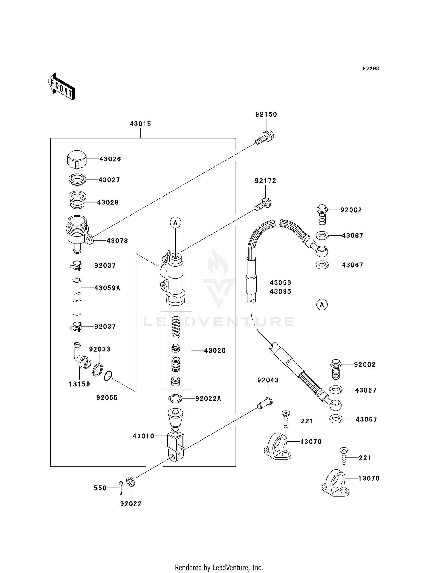 REAR MASTER CYLINDER