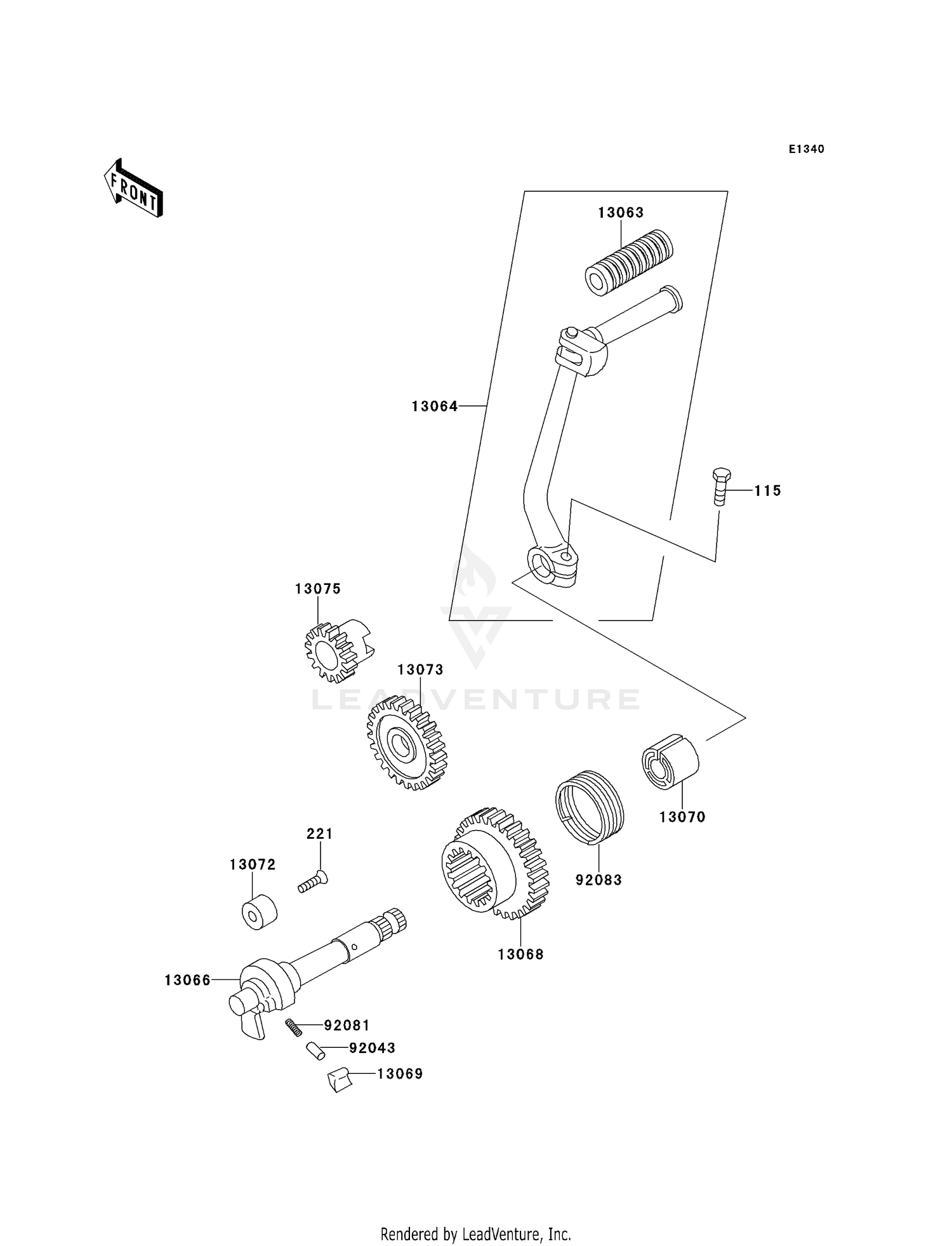 KICKSTARTER MECHANISM