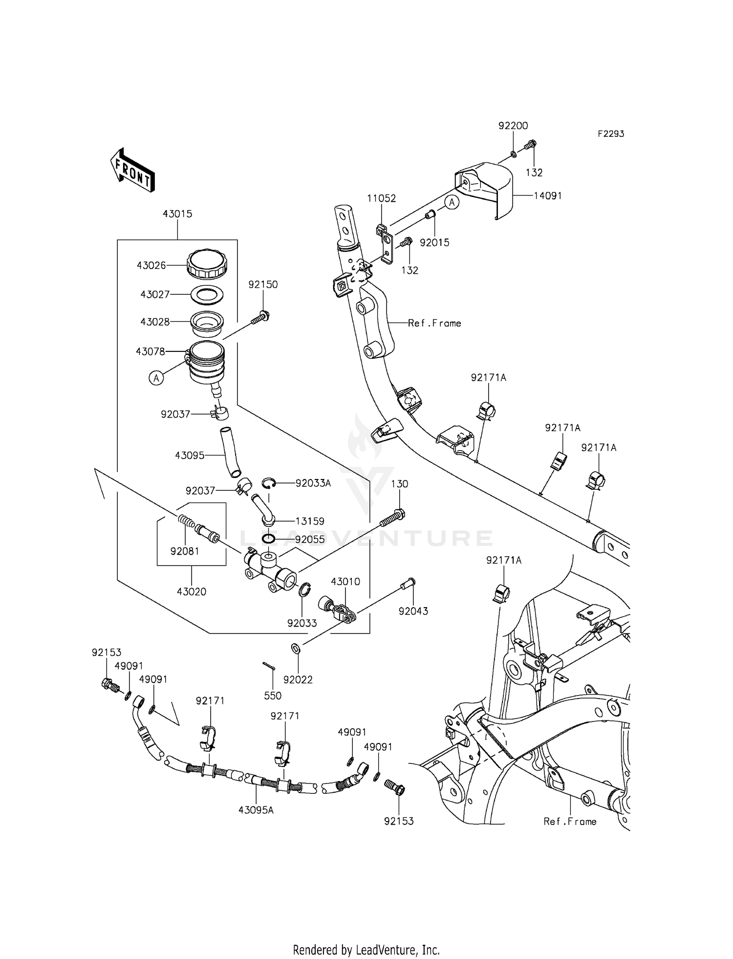REAR MASTER CYLINDER
