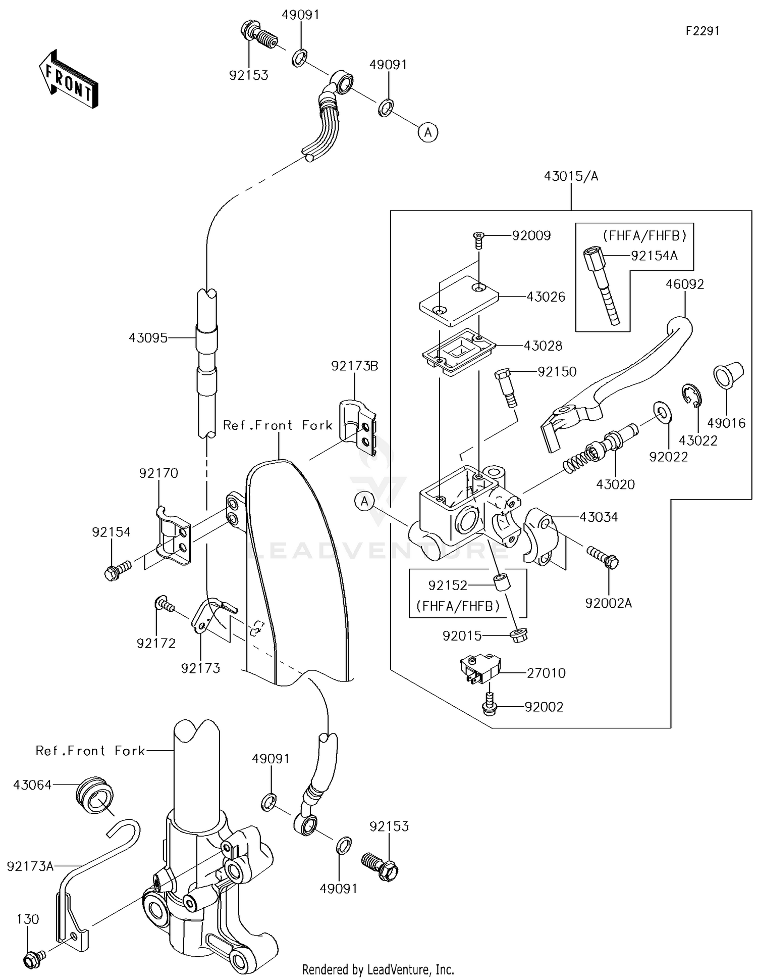 Front Master Cylinder
