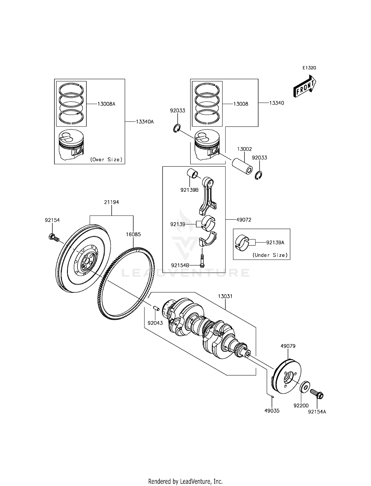 CRANKSHAFT/PISTON(S)