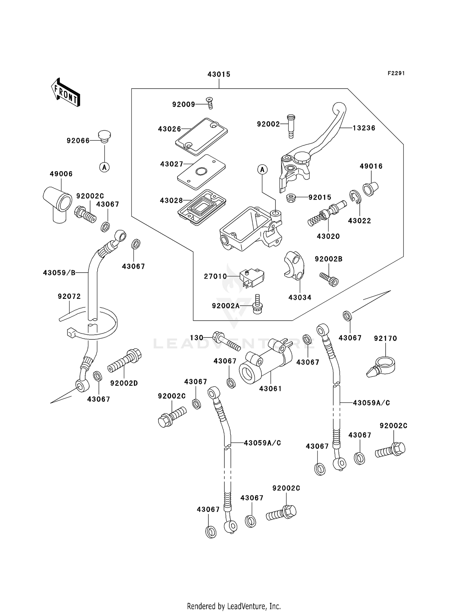 FRONT MASTER CYLINDER