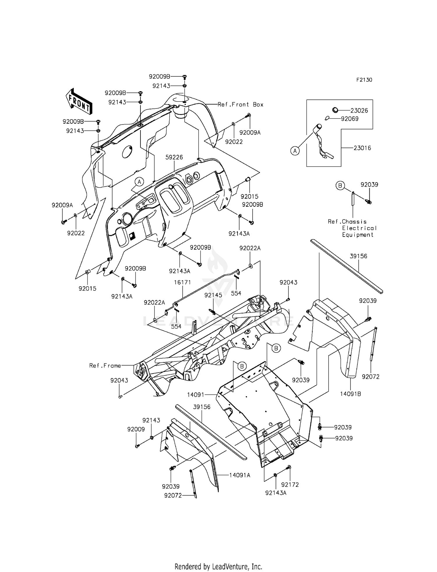 FRAME FITTINGS (FRONT)