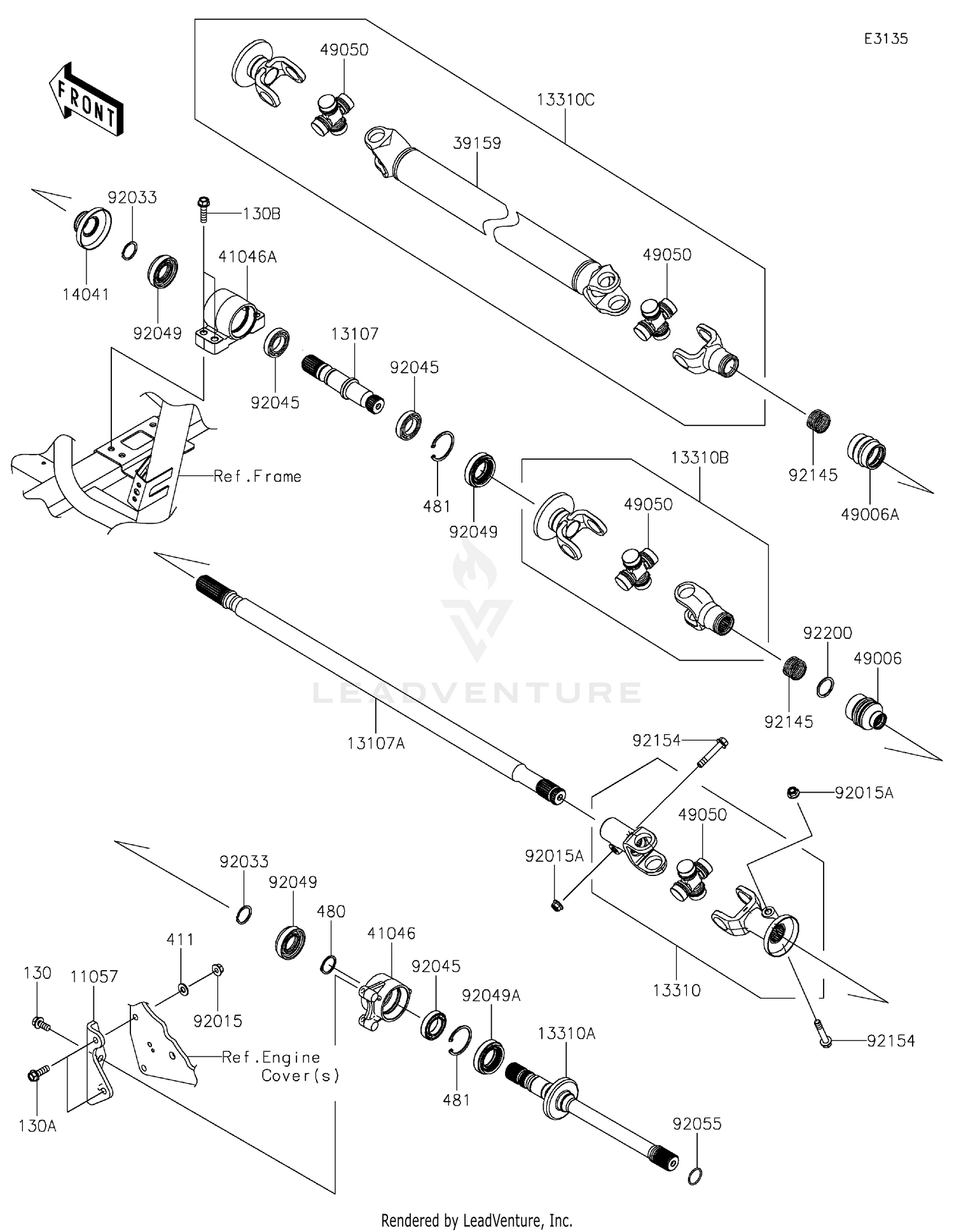 Drive Shaft-Propeller