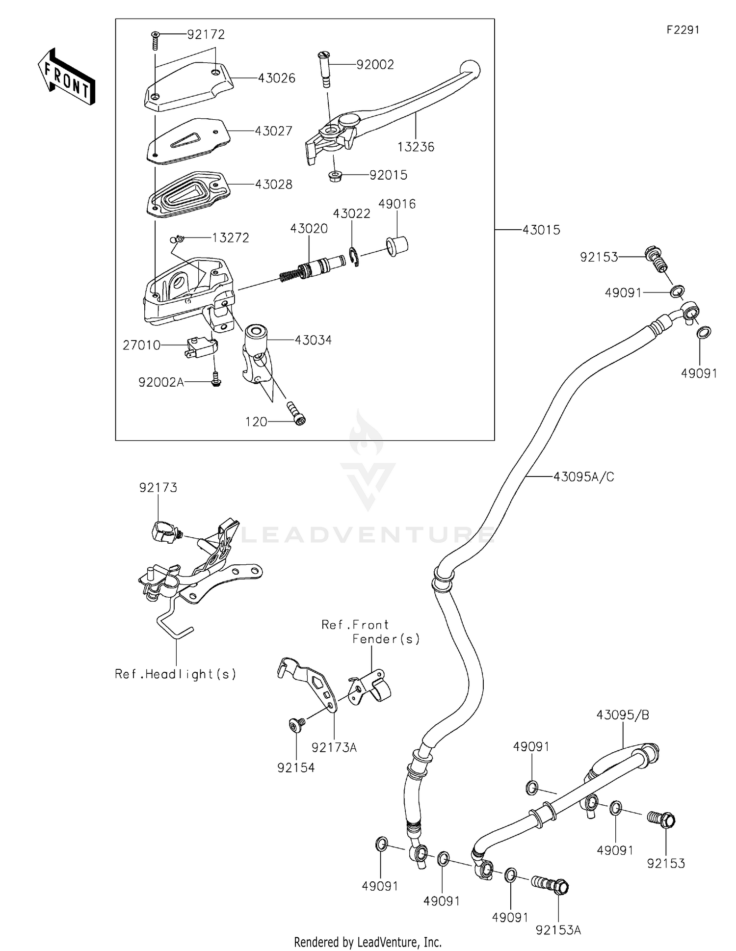 Front Master Cylinder