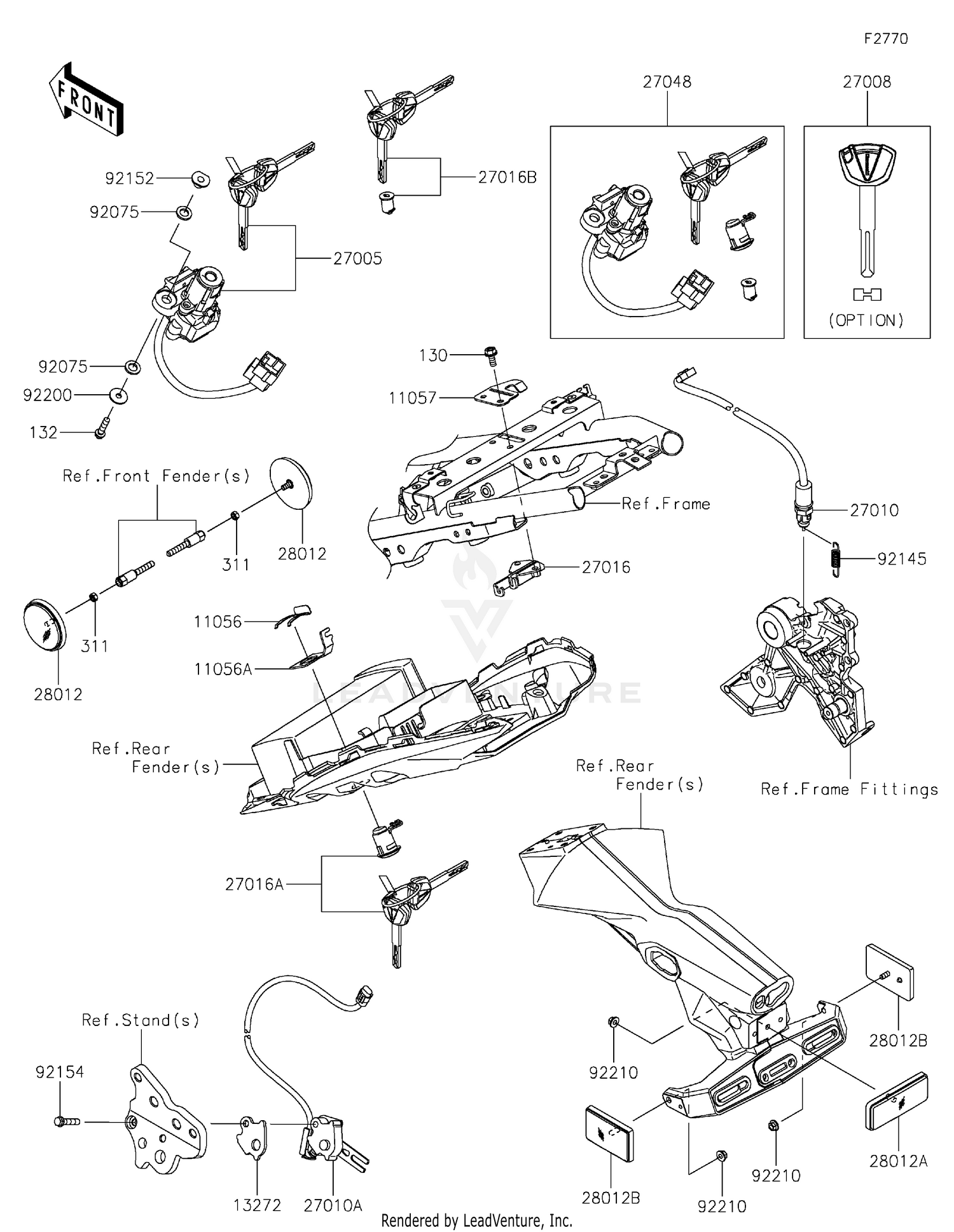 Ignition Switch/Locks/Reflectors