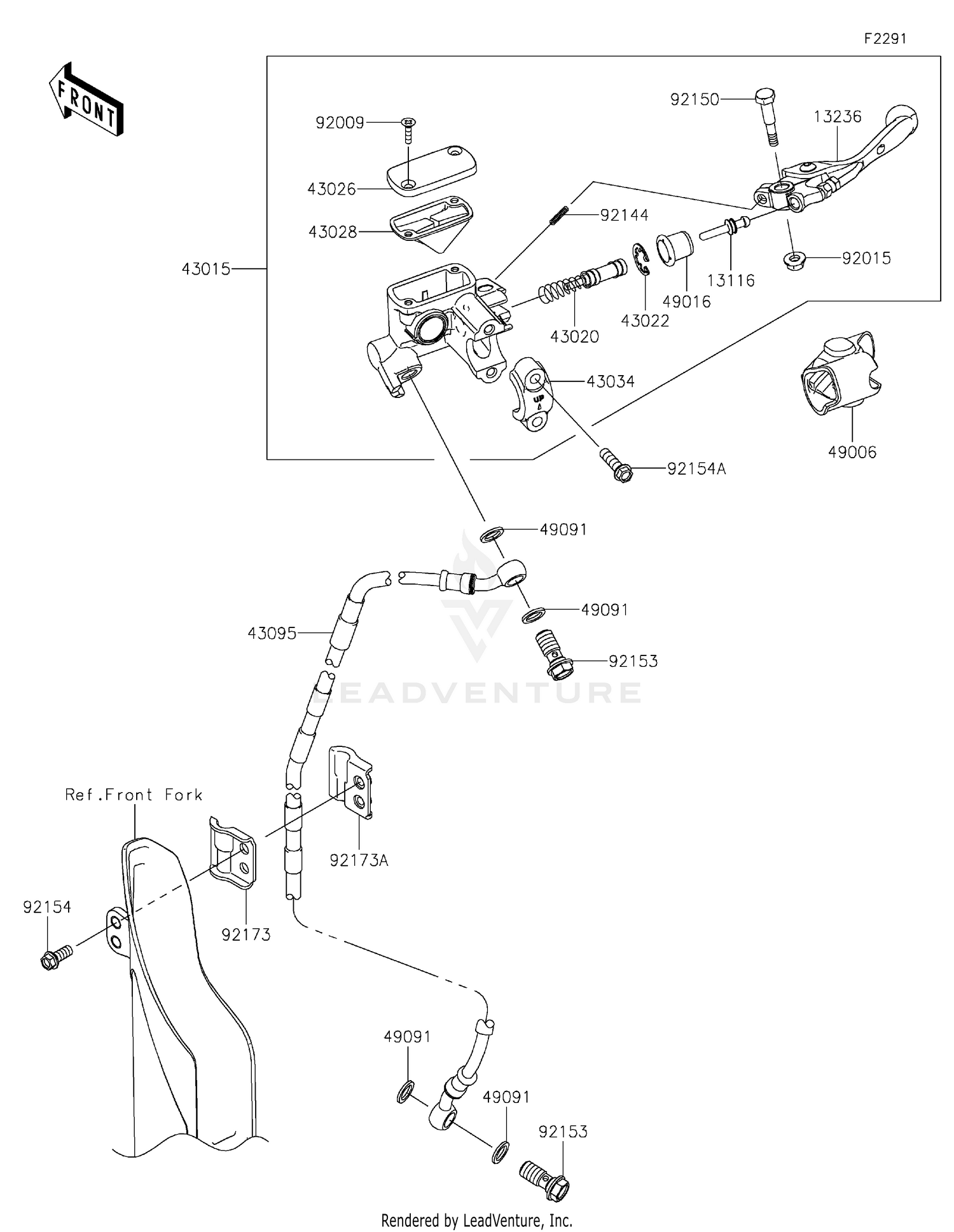 Front Master Cylinder