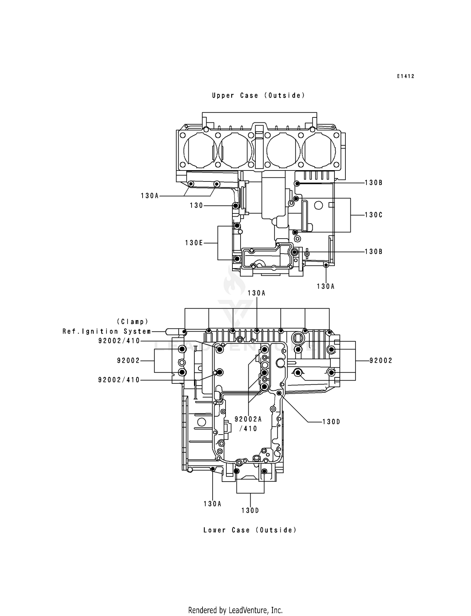 CRANKCASE BOLT PATTERN