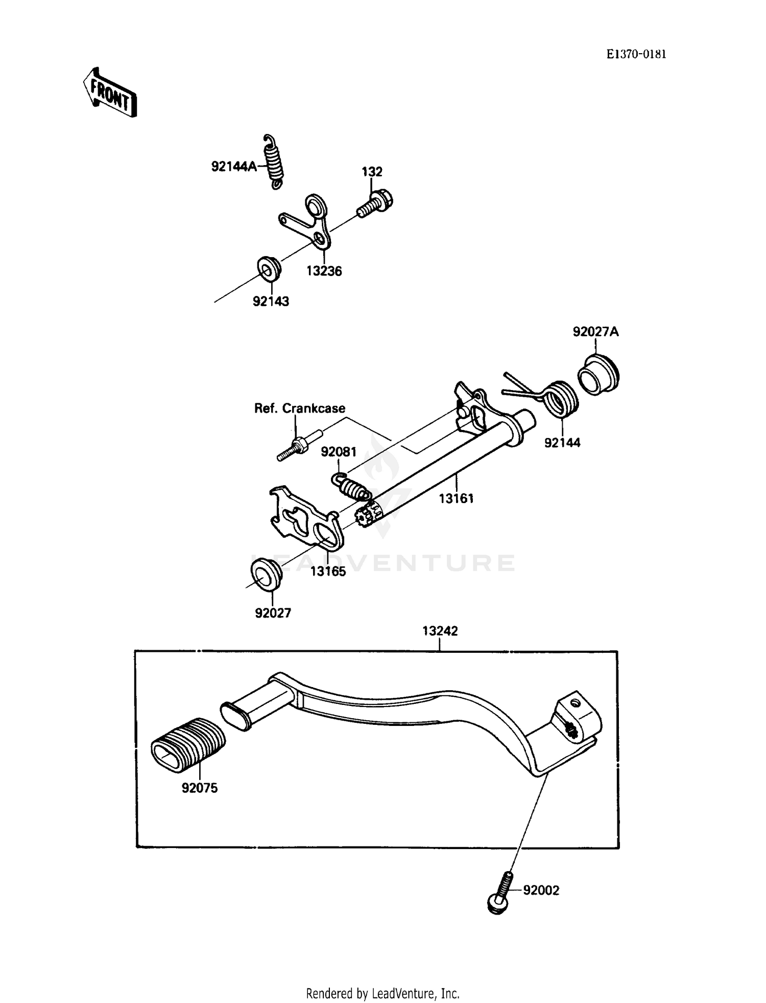 GEAR CHANGE MECHANISM