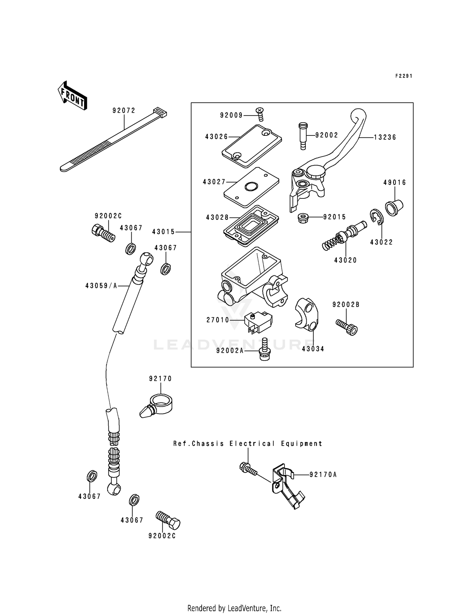 FRONT MASTER CYLINDER