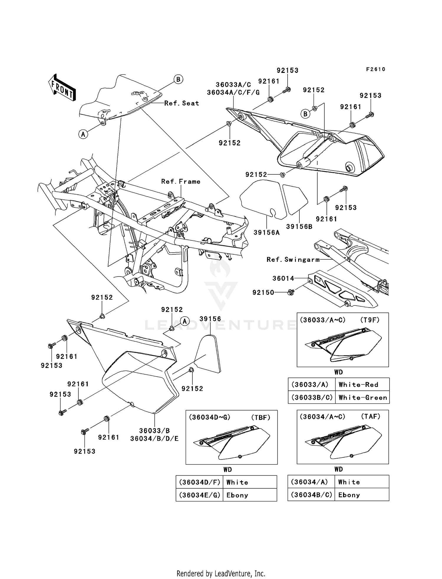 SIDE COVERS/CHAIN COVER (T9F-TBF)