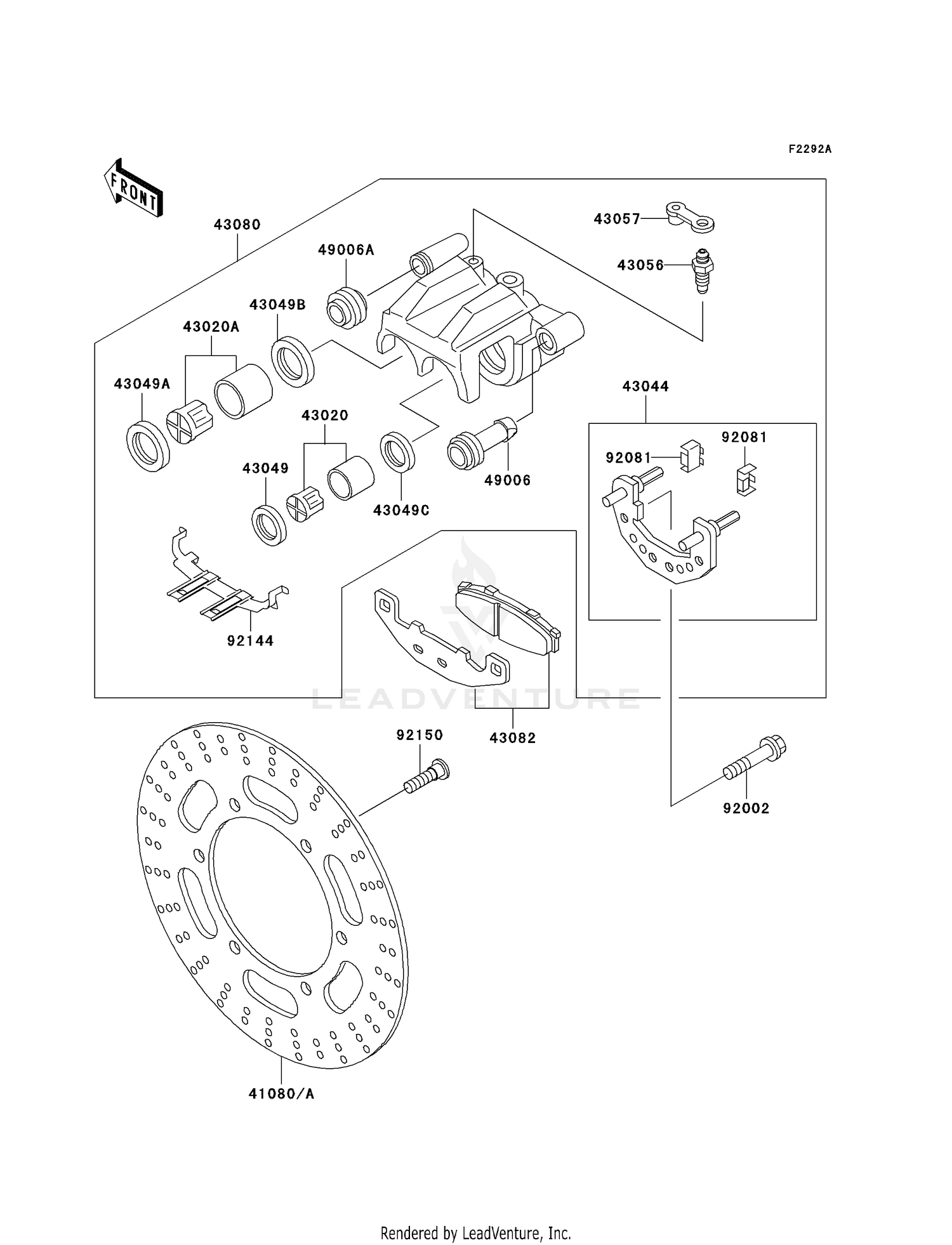 FRONT BRAKE (D11/D12)