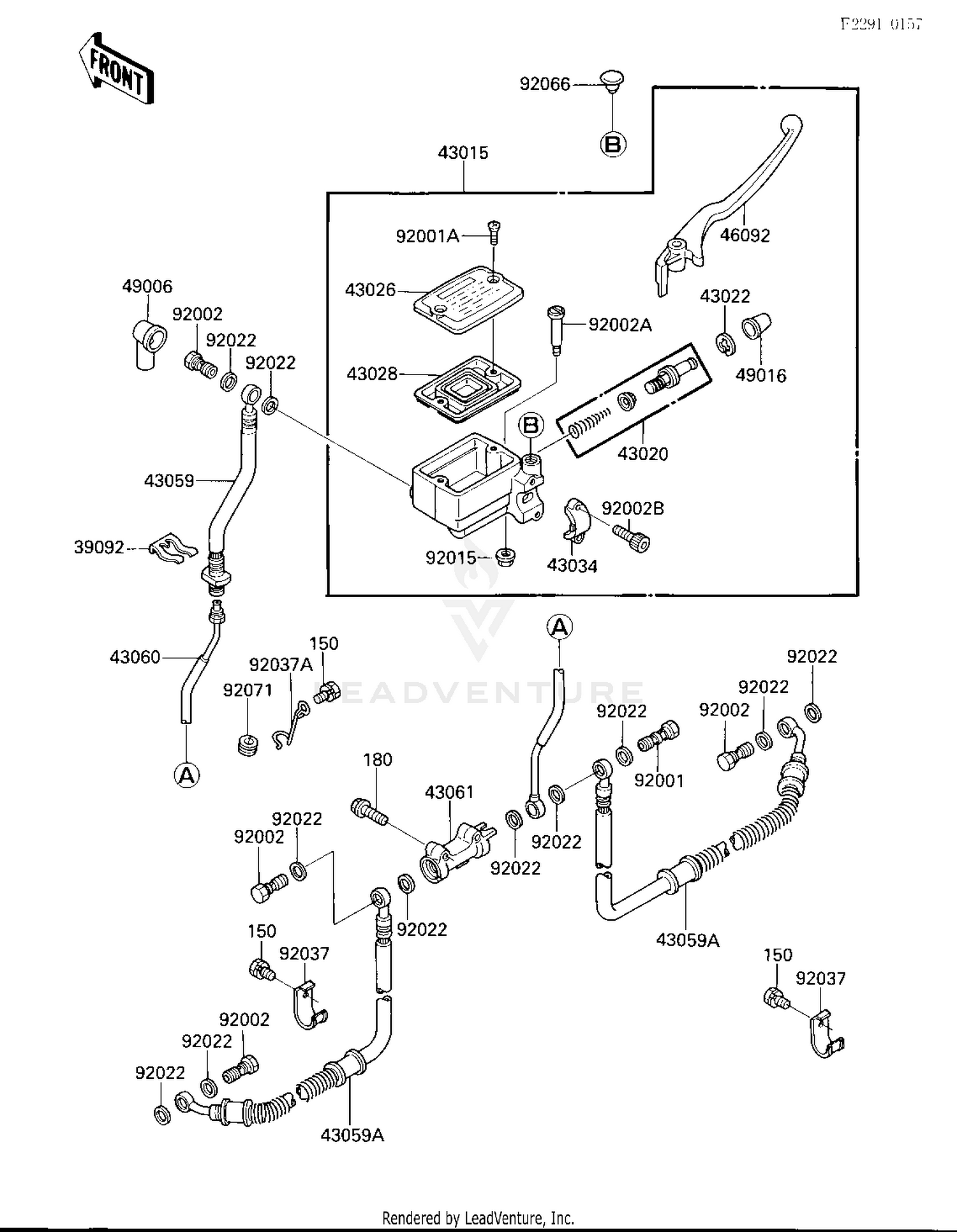 FRONT MASTER CYLINDER
