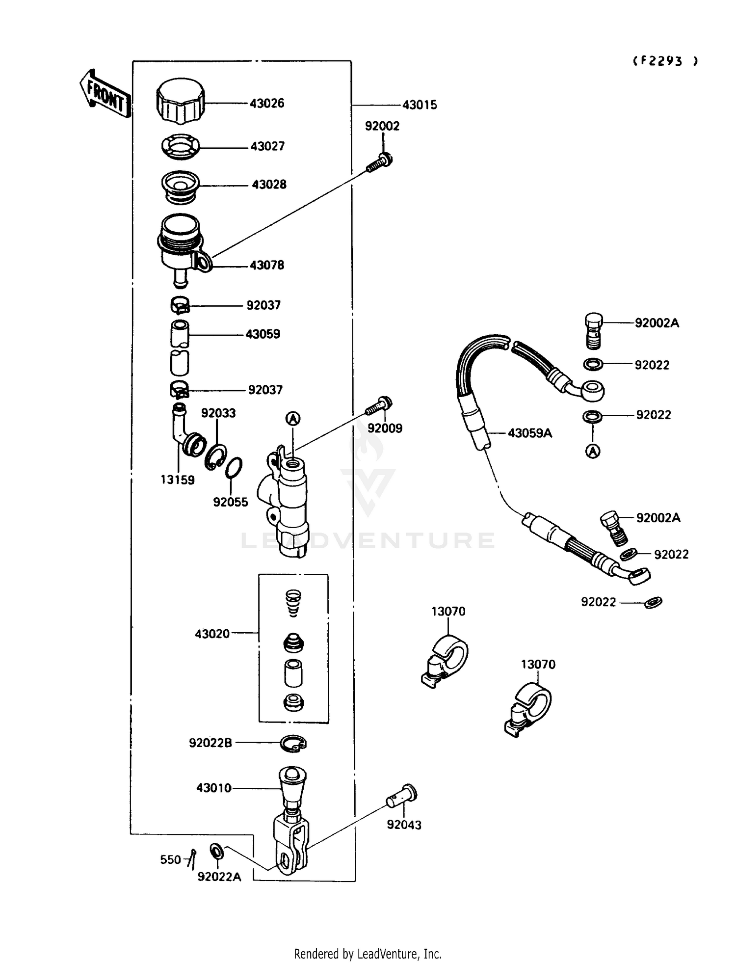 REAR MASTER CYLINDER