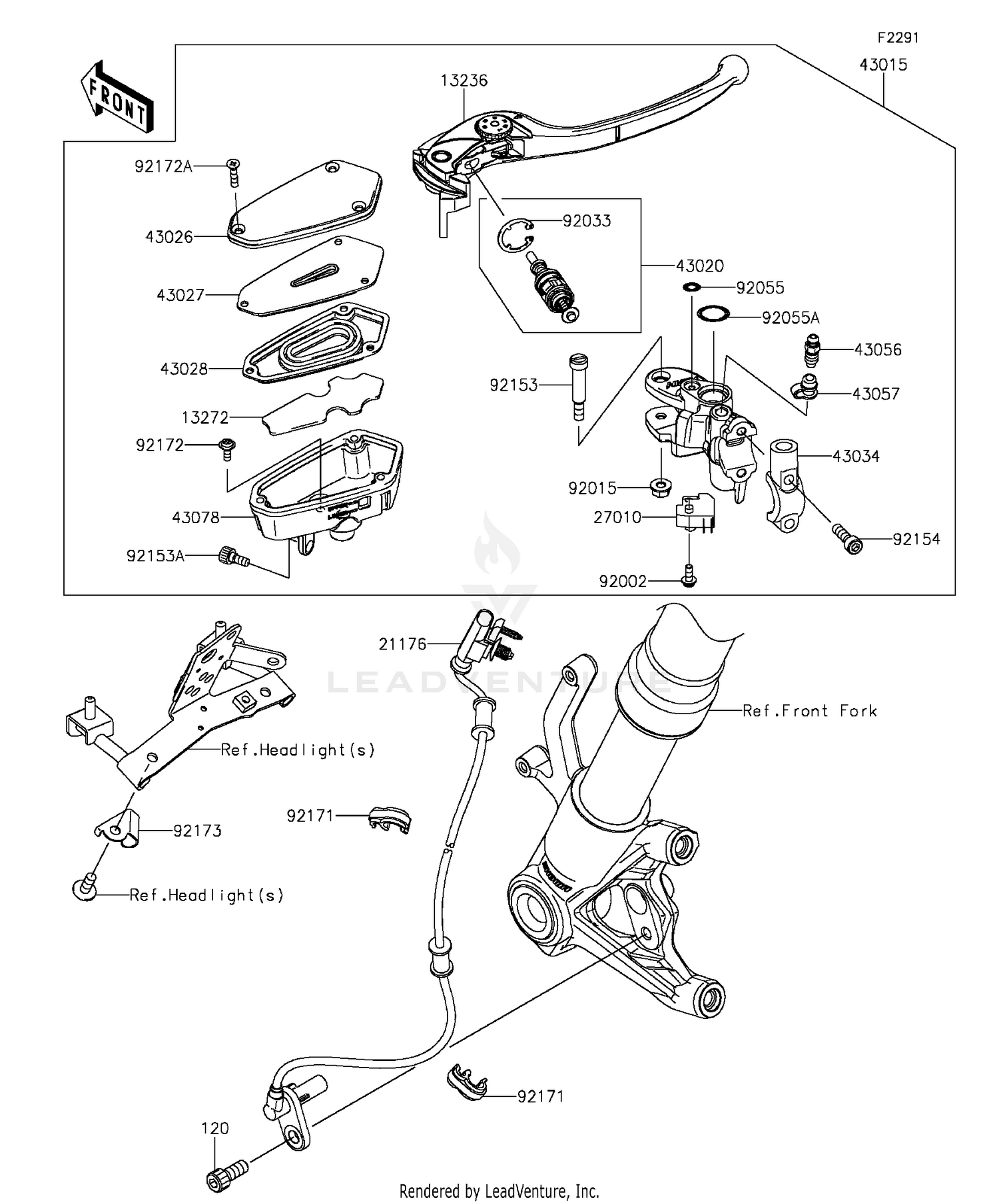 Front Master Cylinder