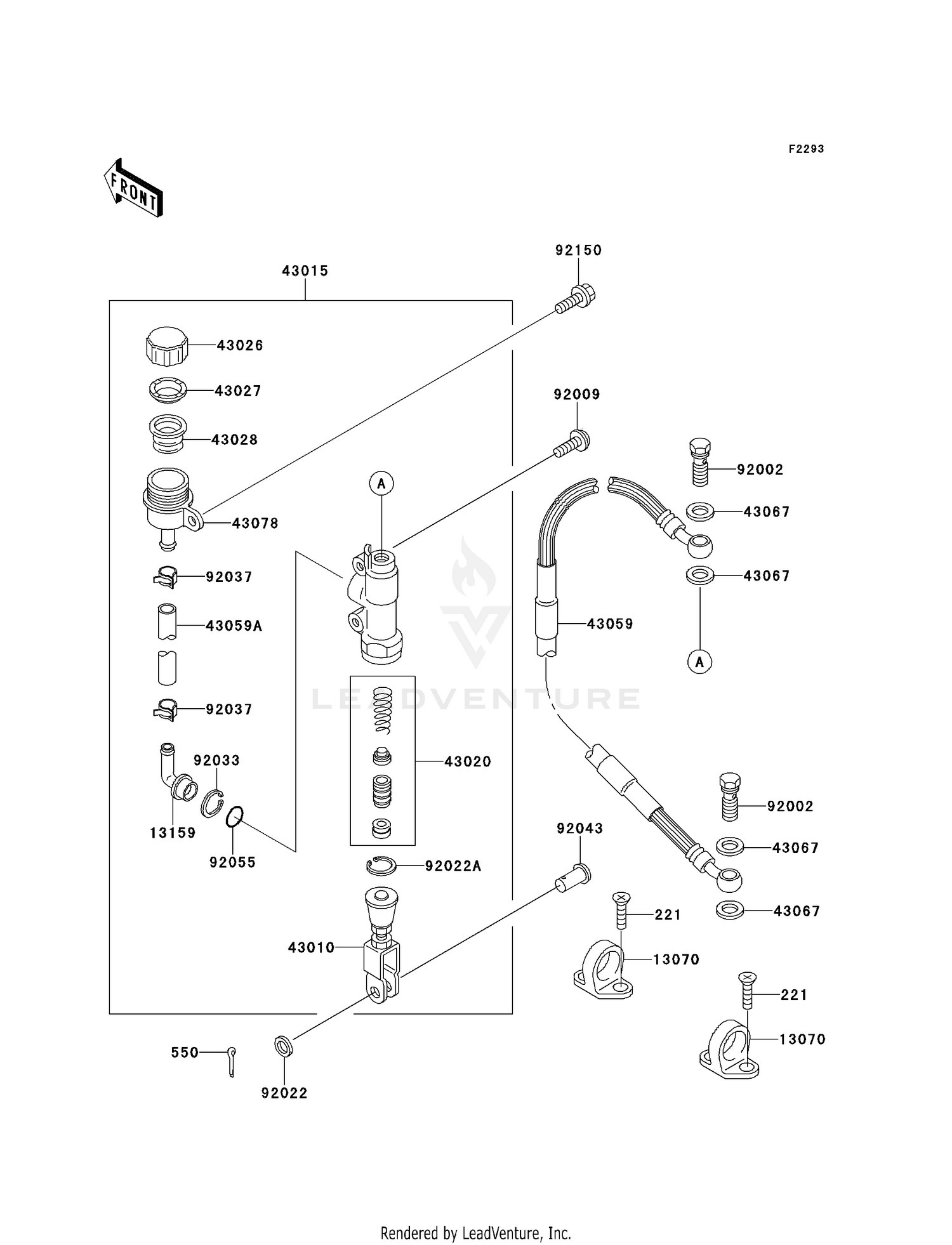 REAR MASTER CYLINDER