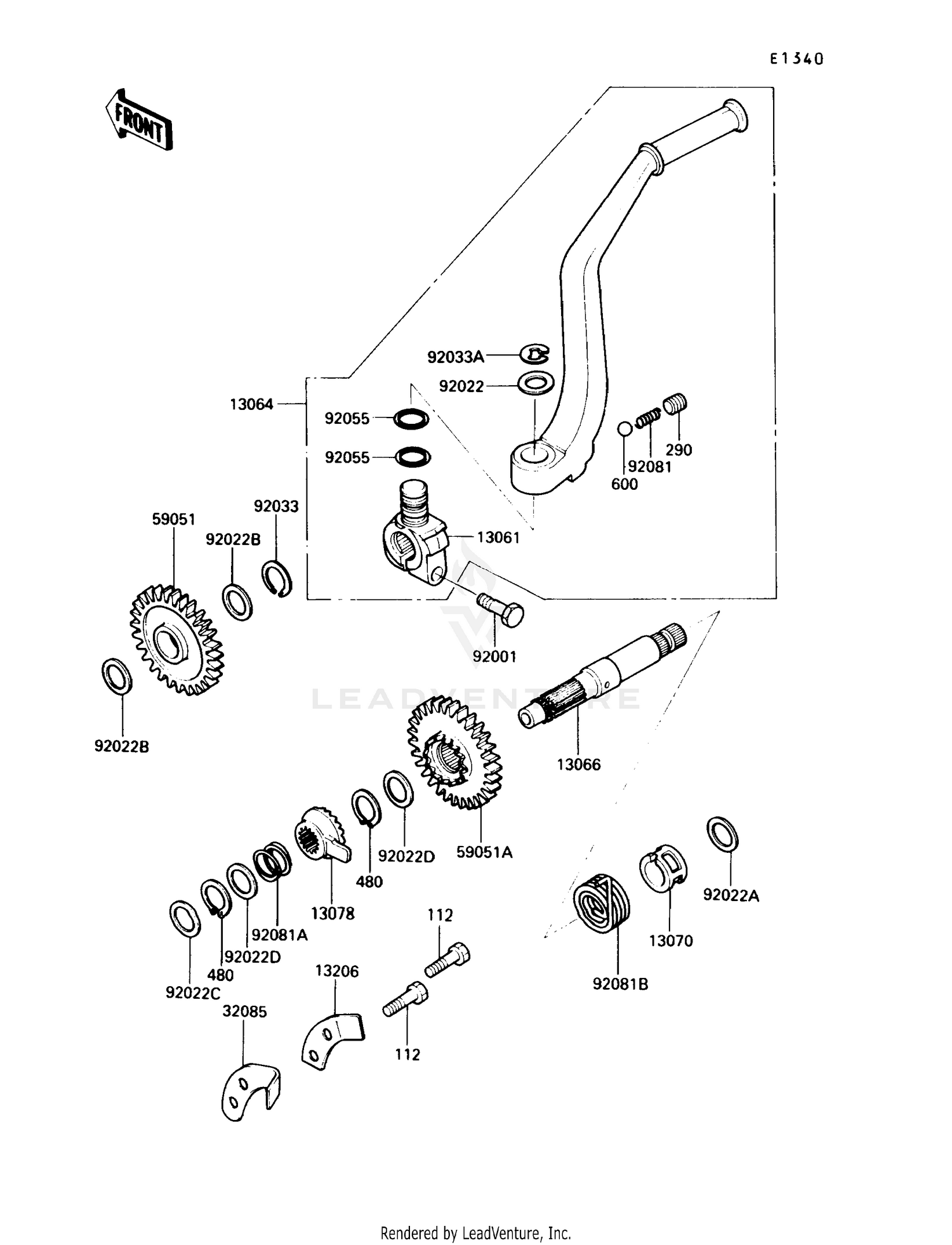 KICKSTARTER MECHANISM