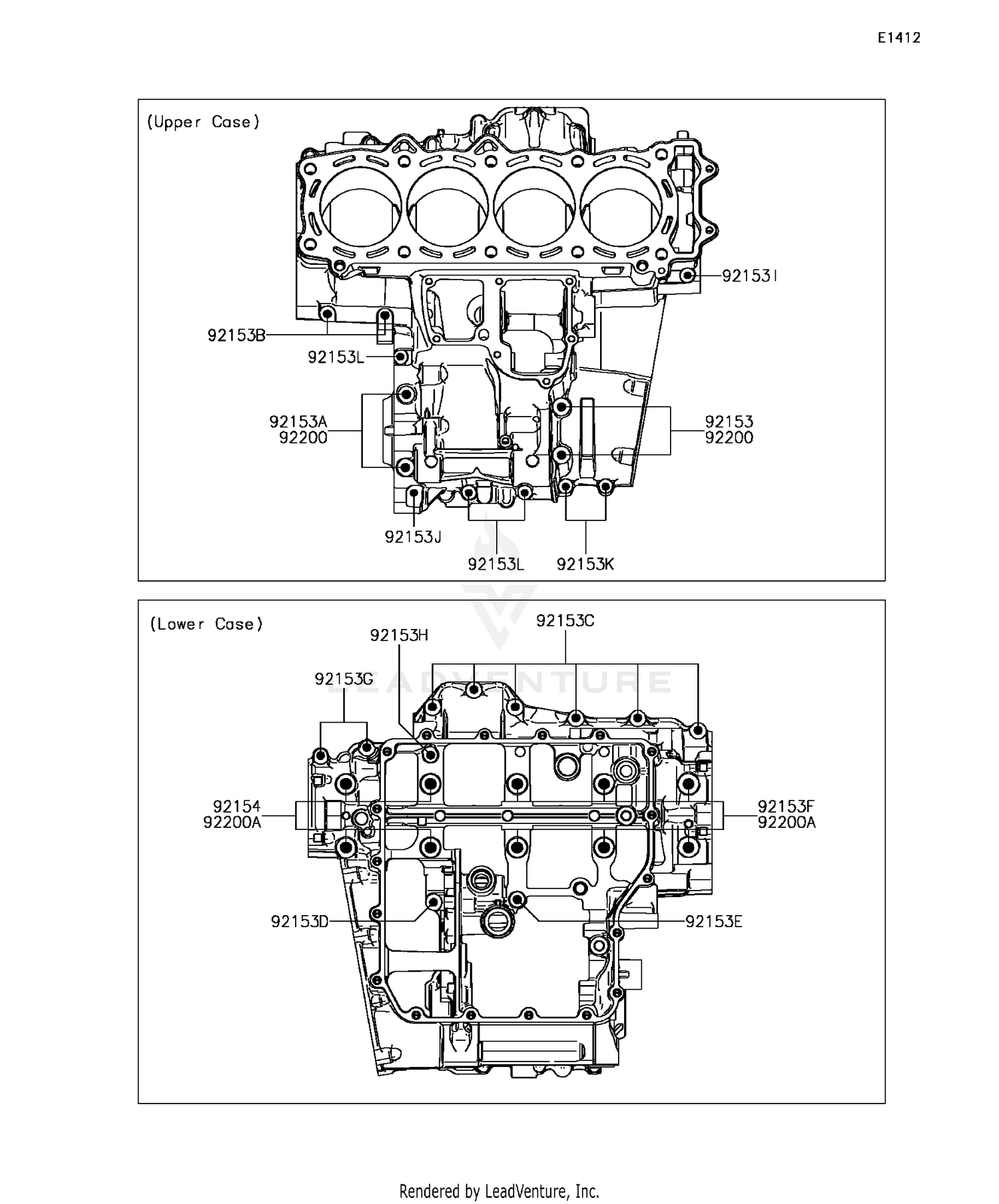 Crankcase Bolt Pattern
