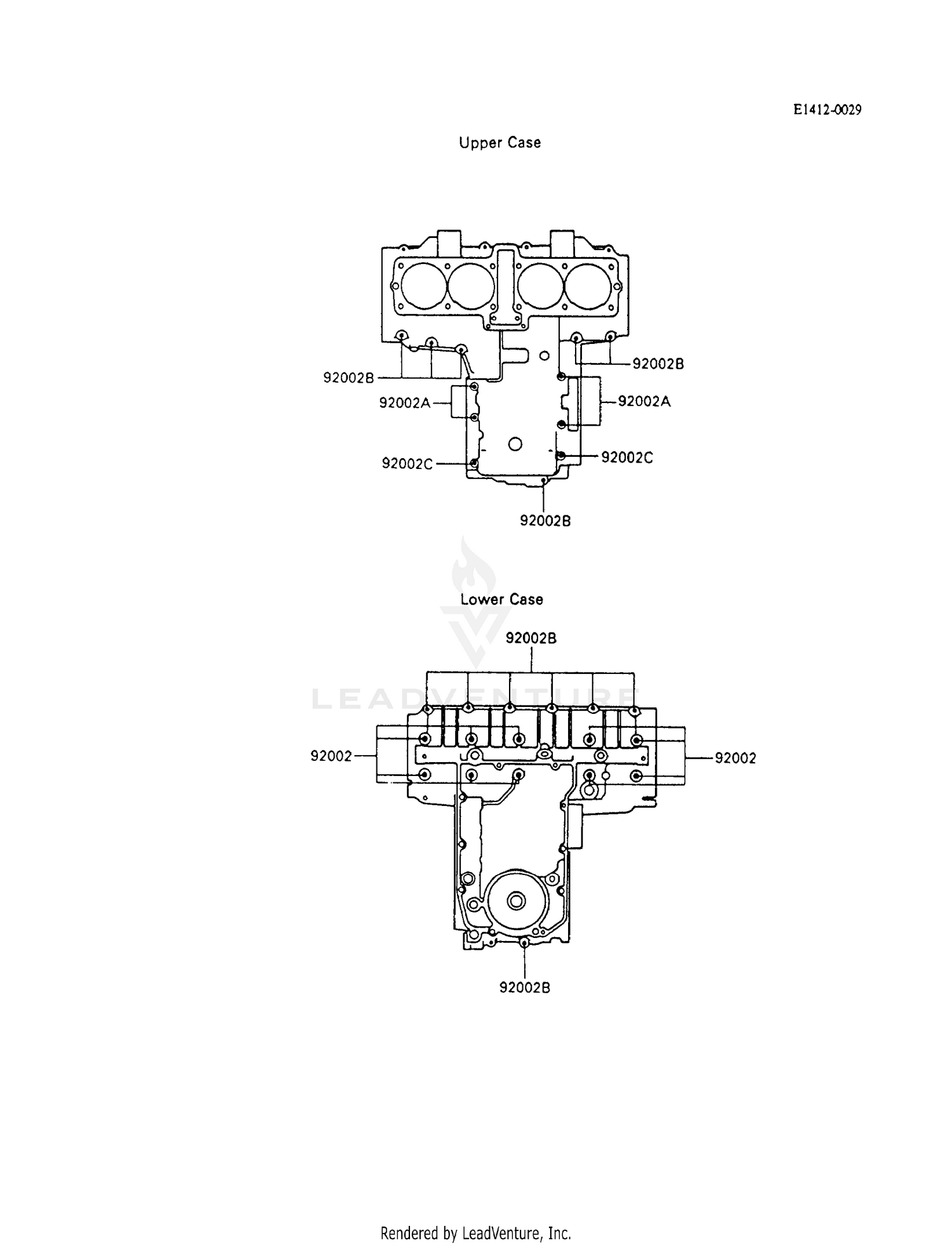 CRANKCASE BOLT PATTERN