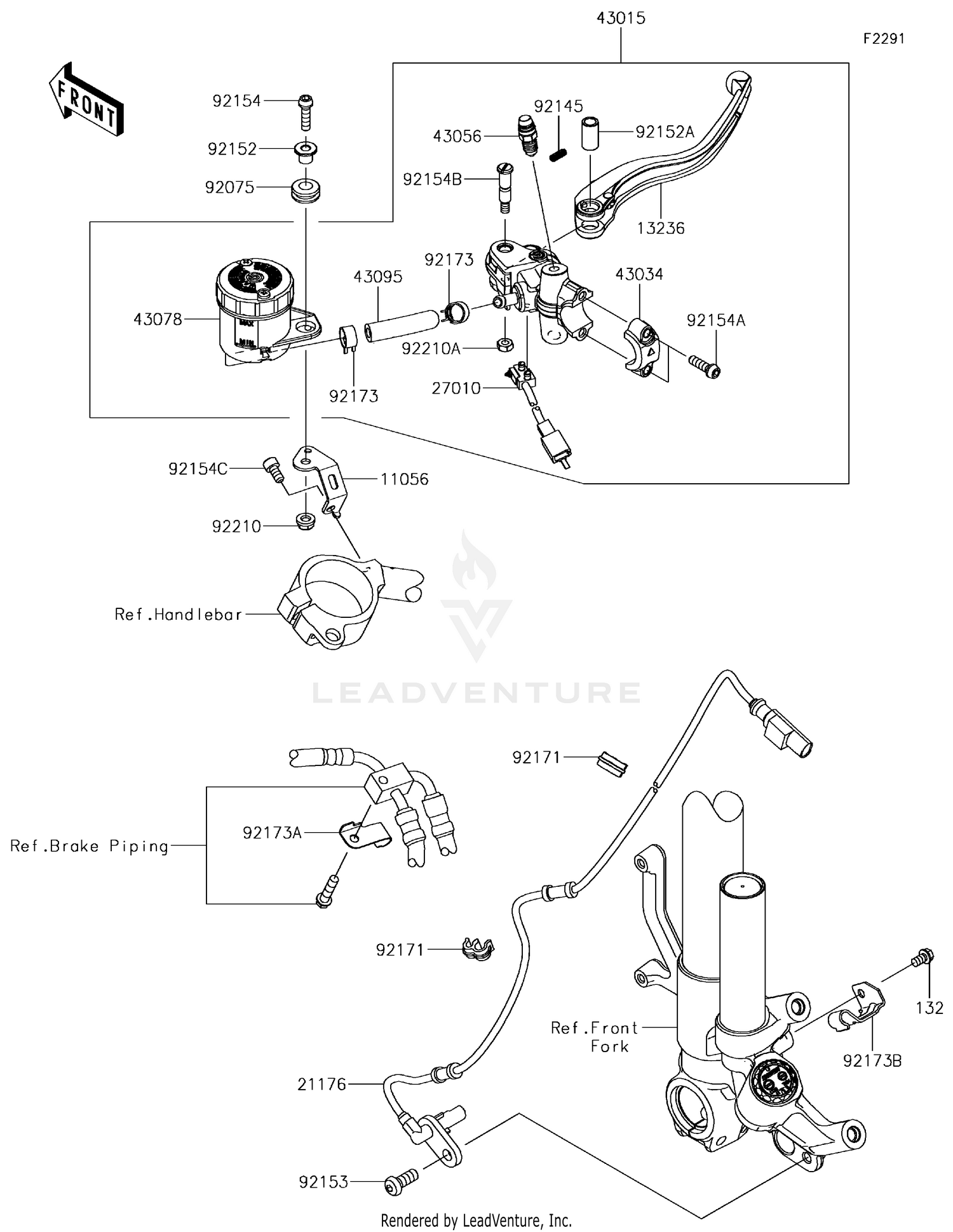 Front Master Cylinder