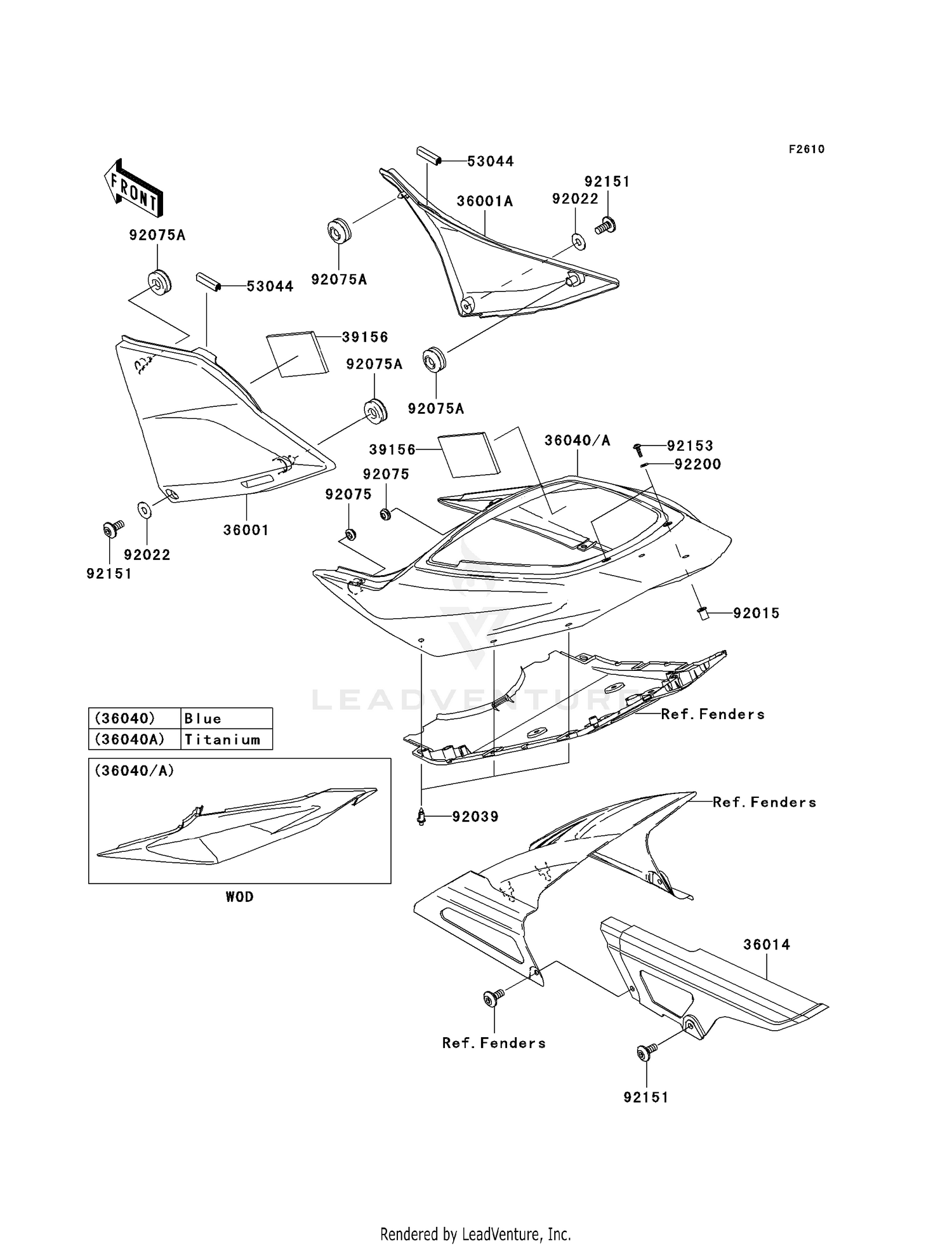 SIDE COVERS/CHAIN COVER