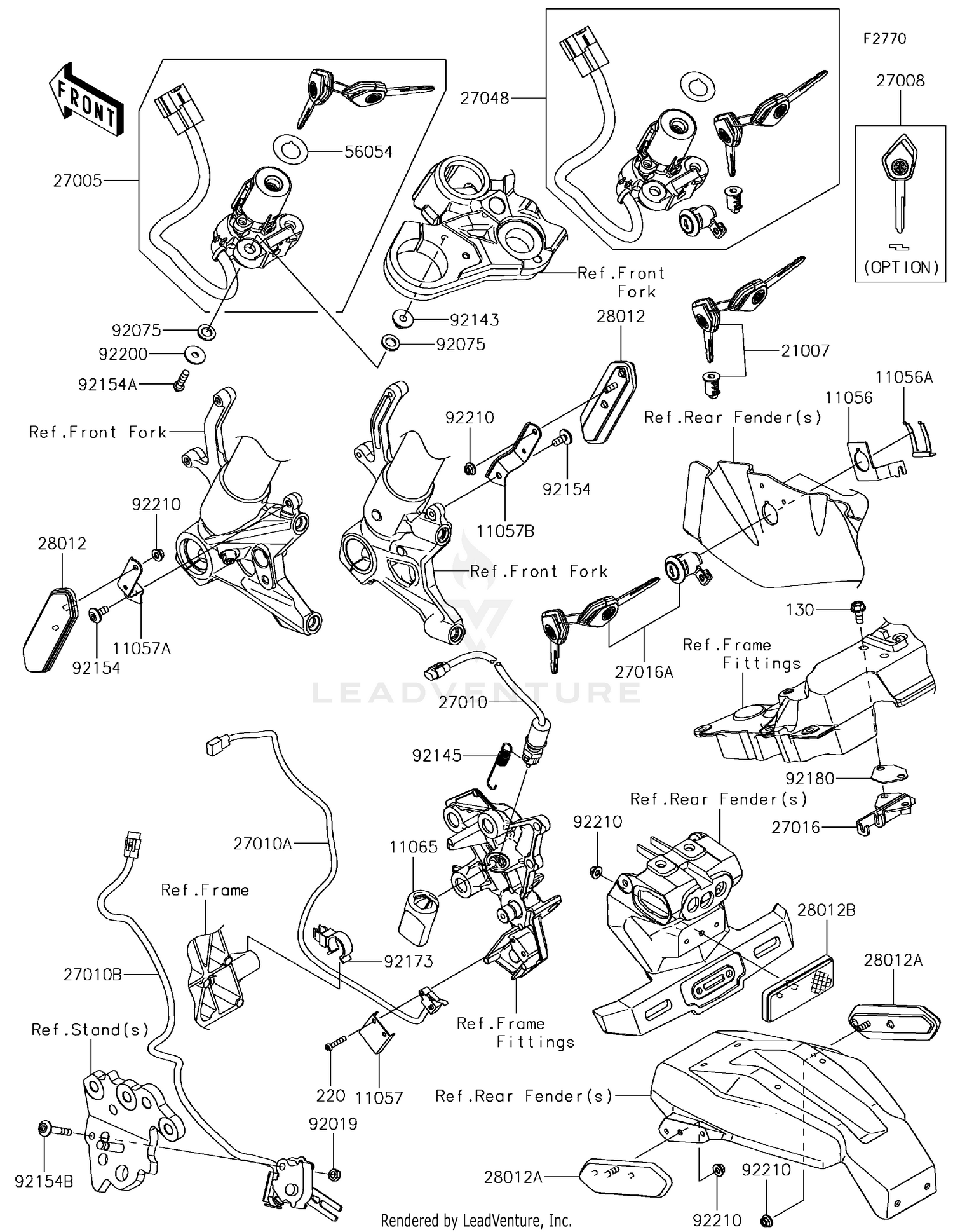 Ignition Switch/Locks/Reflectors